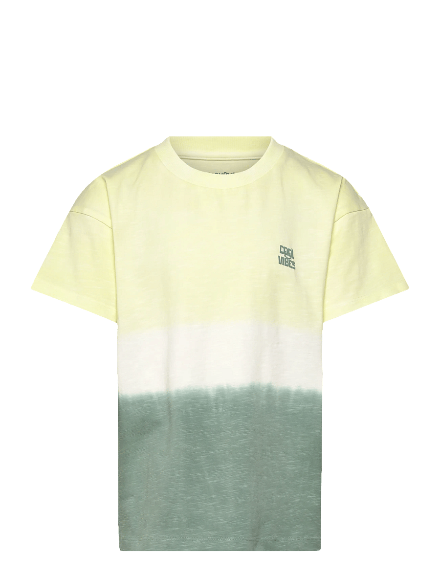 Minymo - T-shirt SS AOP - short-sleeved t-shirts - white jade - 0