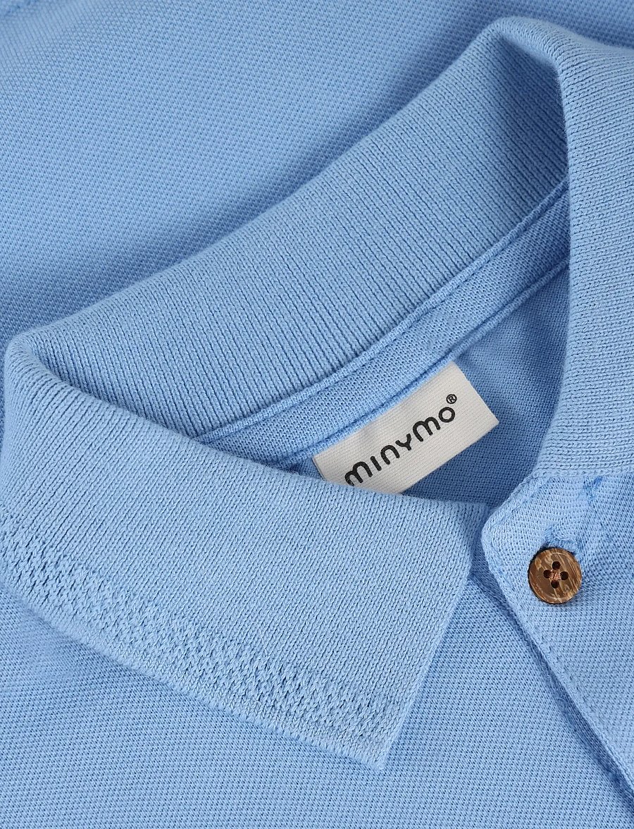 Minymo - Polo T-shirt SS - kurzärmelig - polaris star - 2