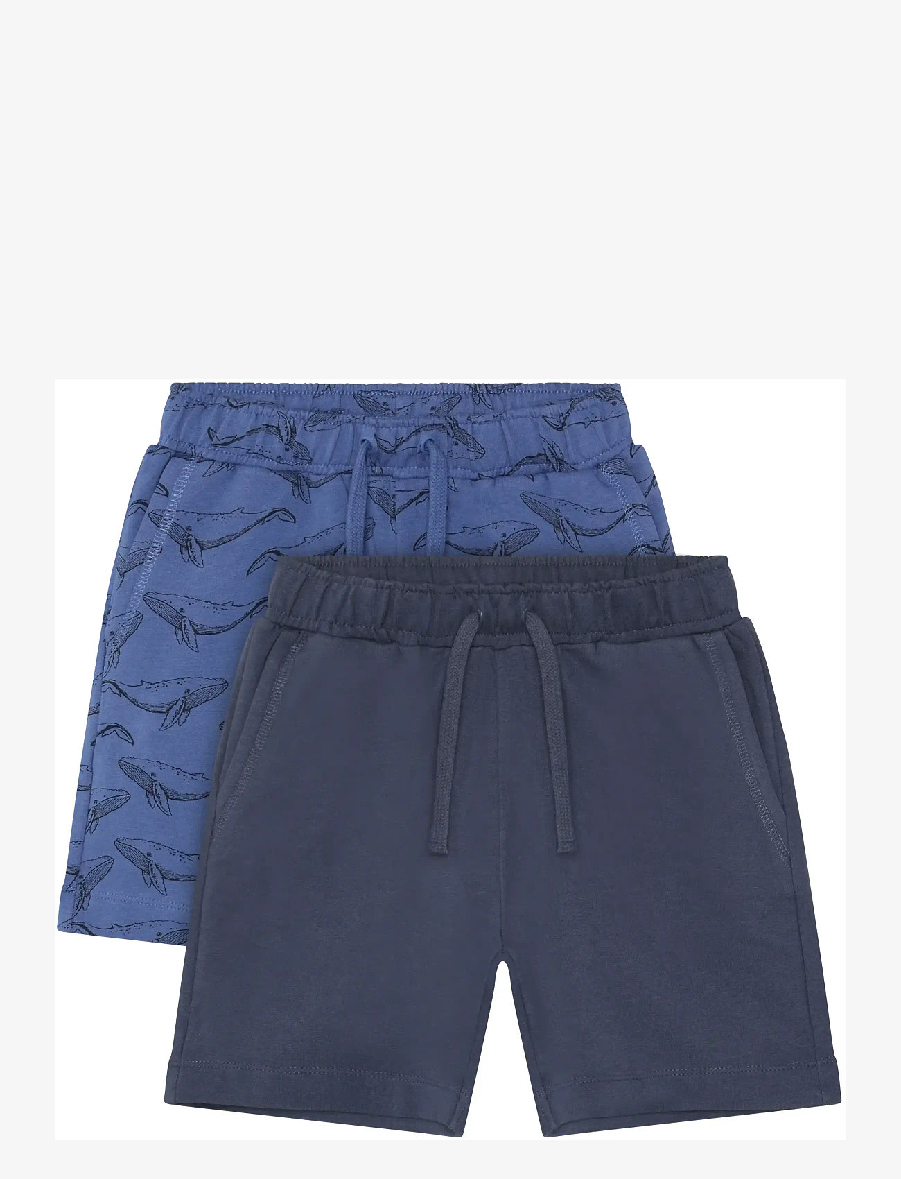 Minymo - Shorts Sweat 2-Pack - casual shorts - dutch blue - 1