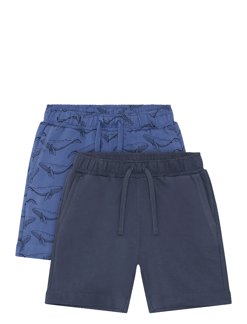 Minymo - Shorts Sweat 2-Pack - casual shorts - dutch blue - 1
