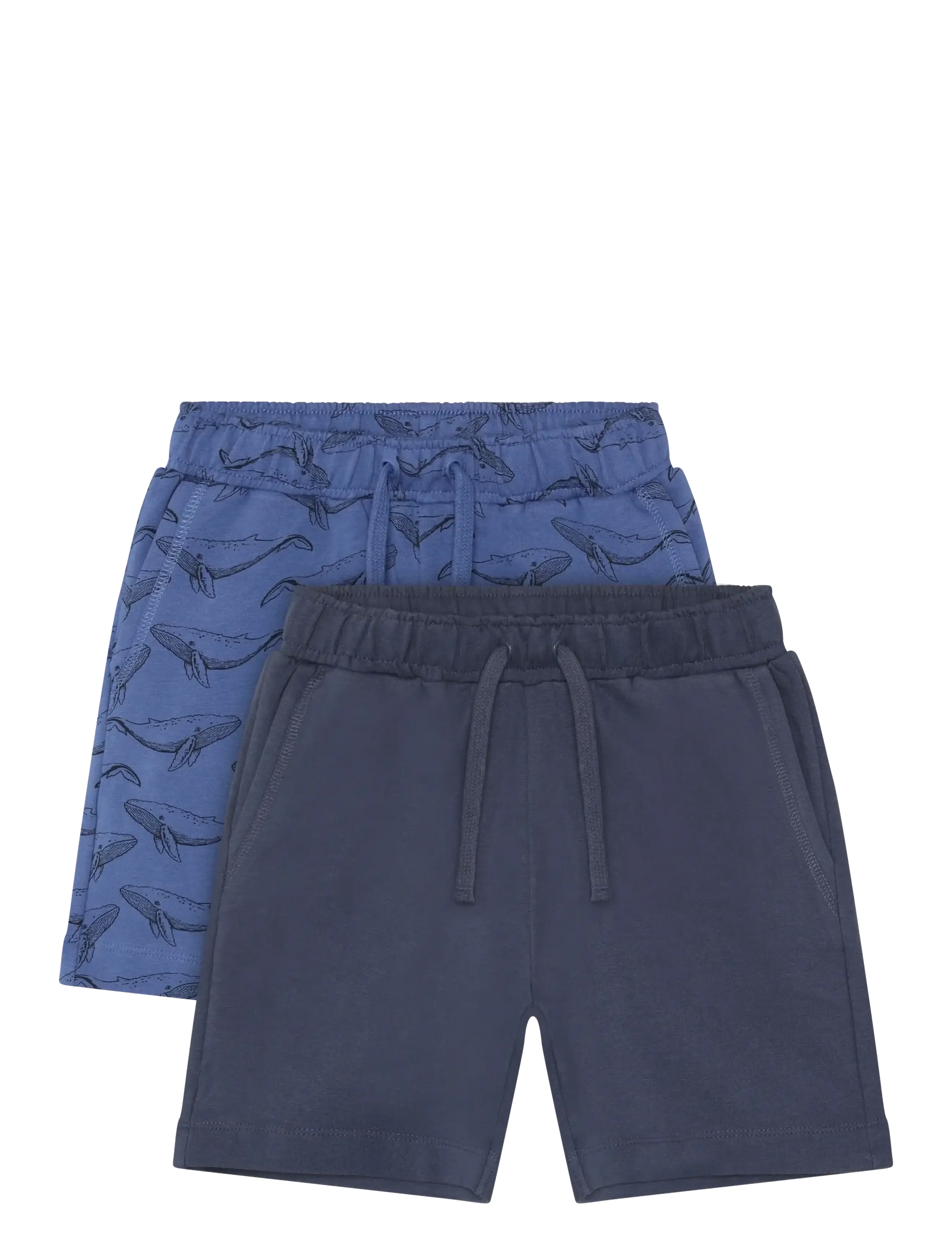 Minymo Shorts Sweat 2-Pack - Alaosat - DUTCH BLUE / blue