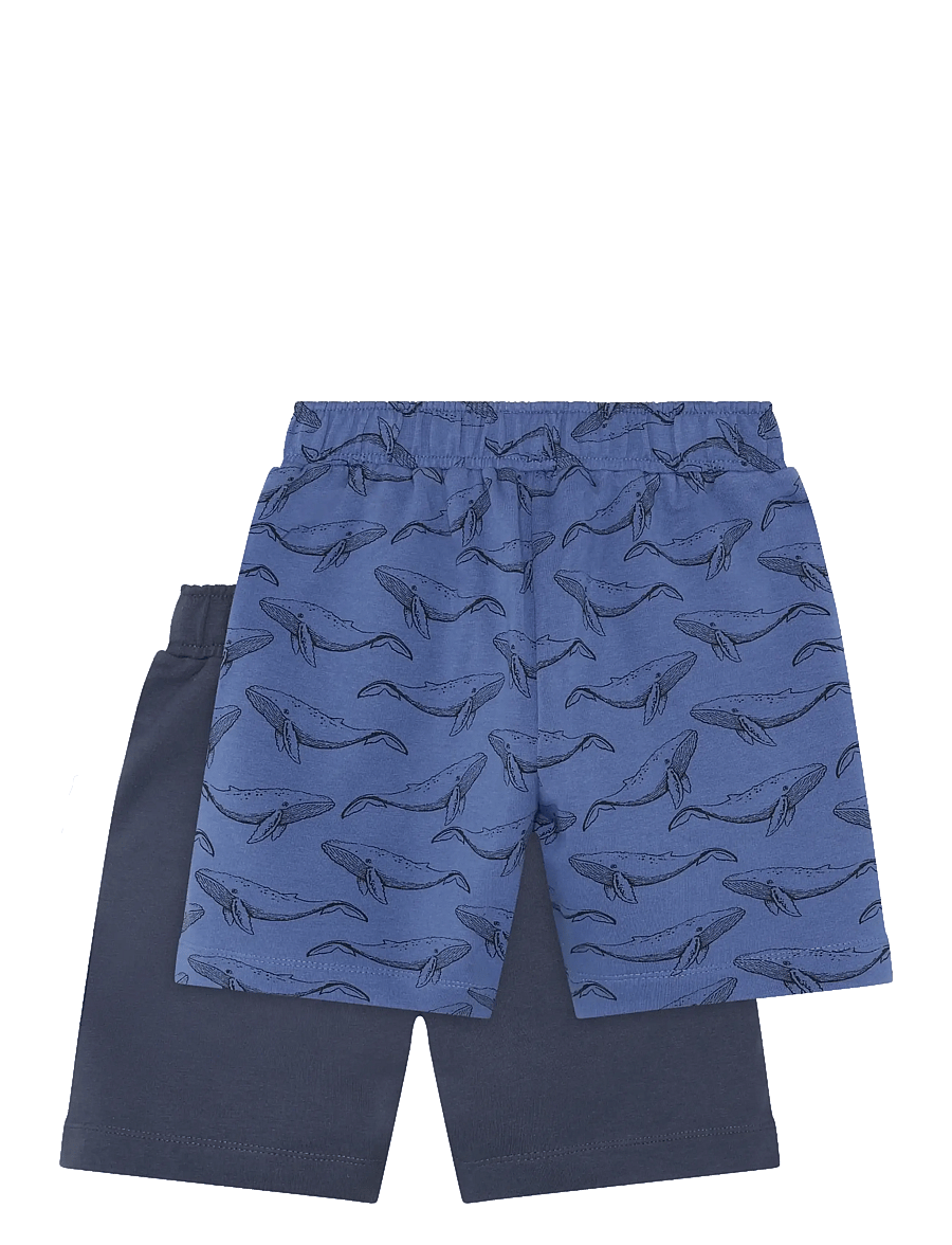 Minymo - Shorts Sweat 2-Pack - casual shorts - dutch blue - 2