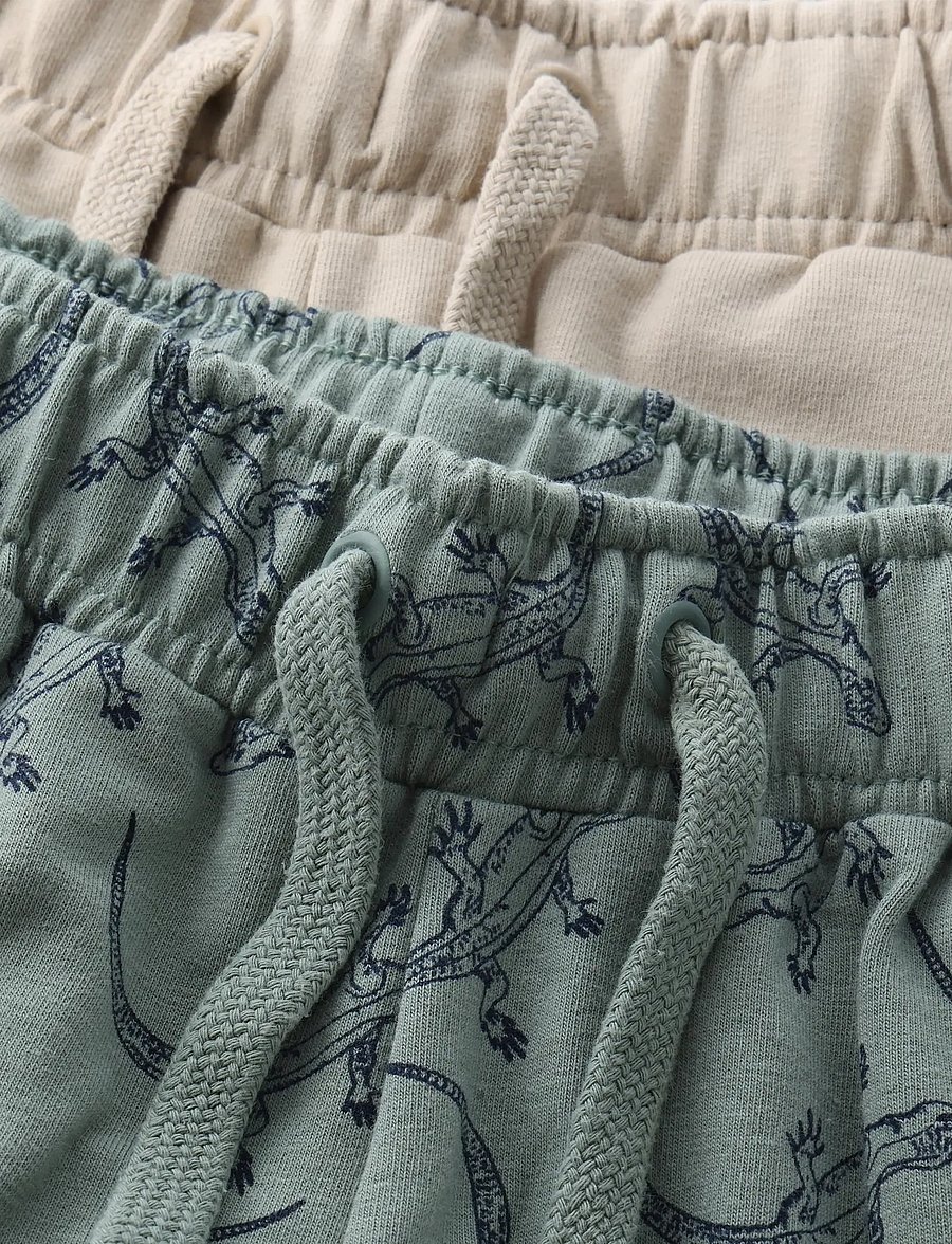 Minymo - Shorts Sweat 2-Pack - casual szorty - lily pad - 4