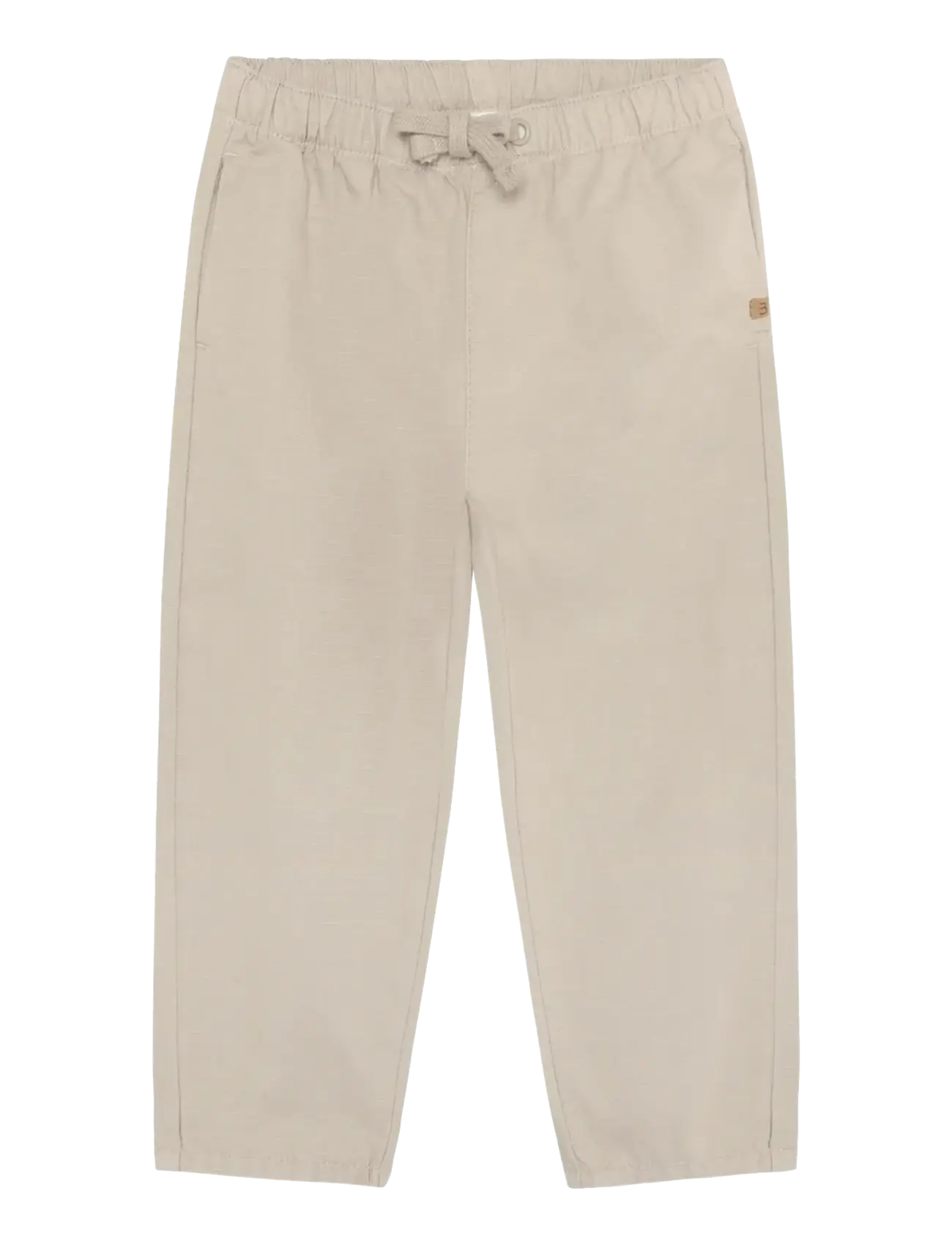 Minymo Pants Ribstop - Kinder 98-134 - WHITE PEPPER / beige
