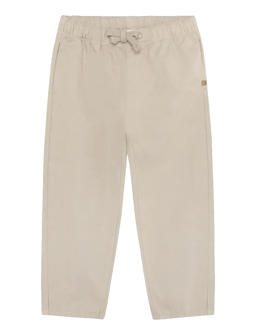 Minymo - Pants Ribstop - byxor - white pepper - 1