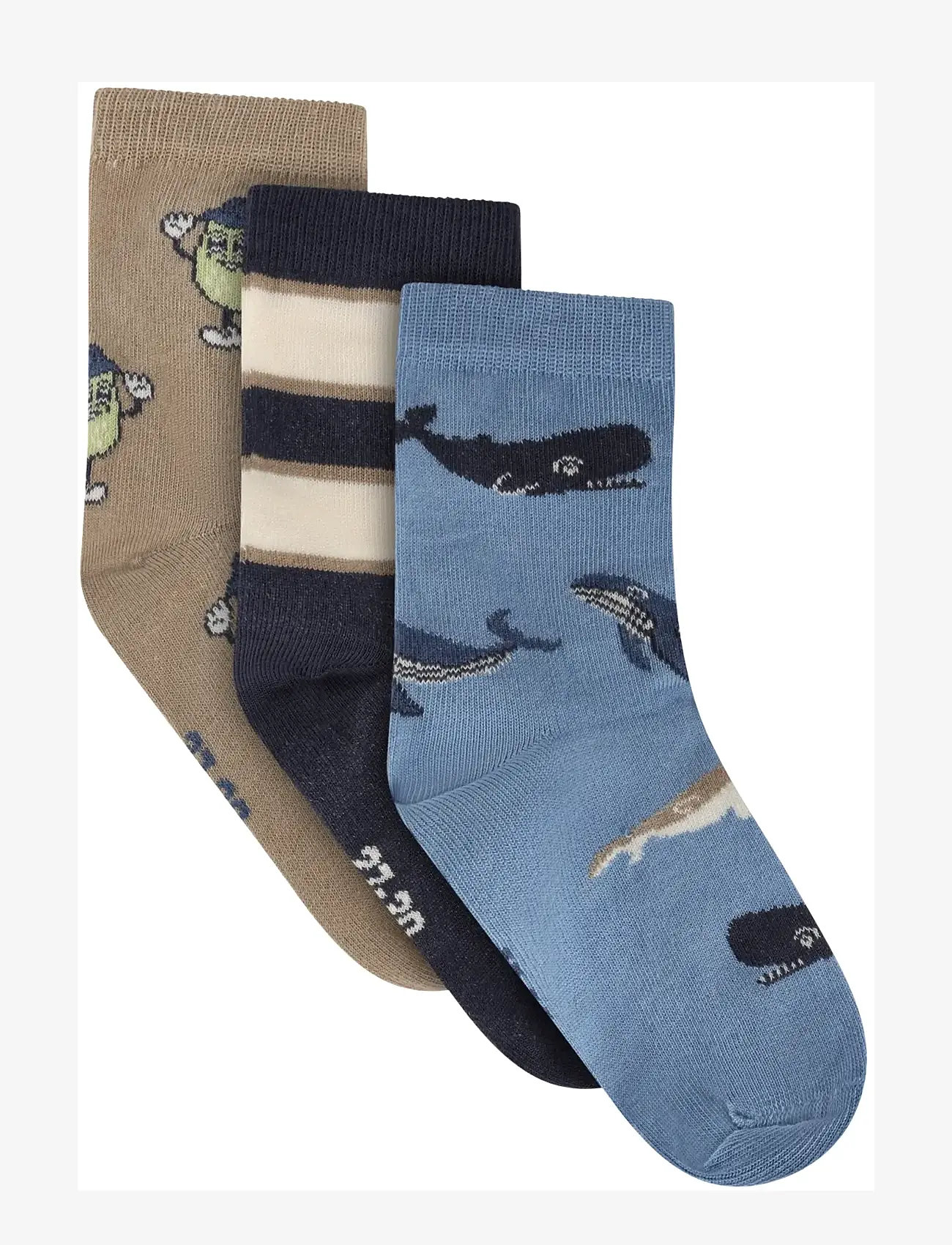 Minymo - 3-Pack Socks - suvised sooduspakkumised - polaris star - 0