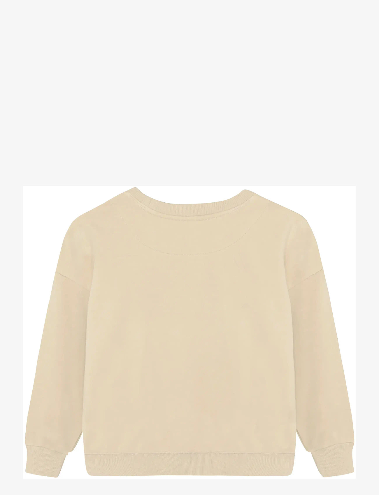 Minymo - Sweatshirt LS - sweatshirts - white pepper - 1