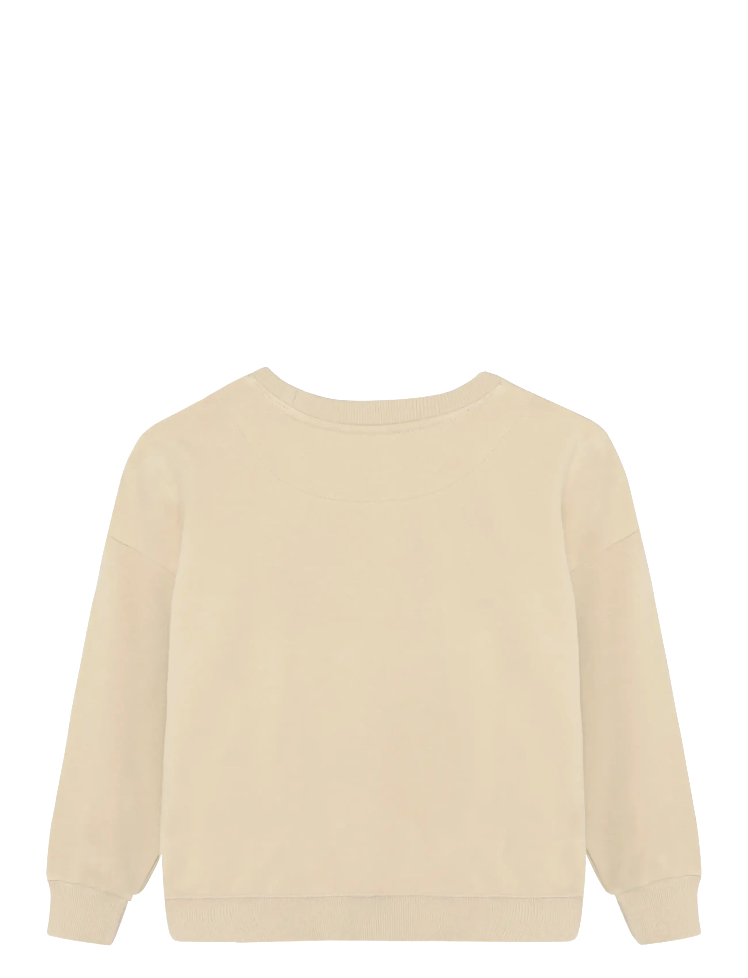 Minymo - Sweatshirt LS - sweatshirts - white pepper - 1