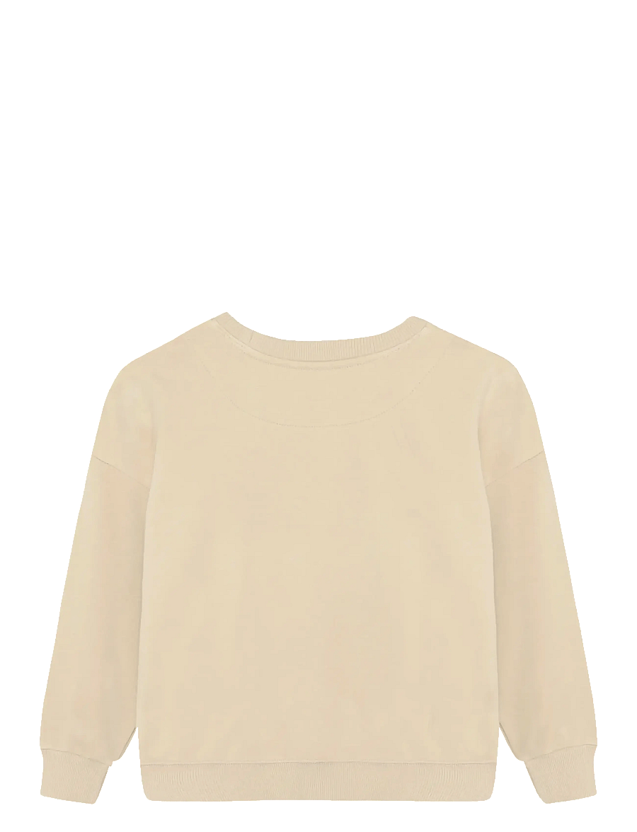 Minymo - Sweatshirt LS - sweatshirts - white pepper - 1