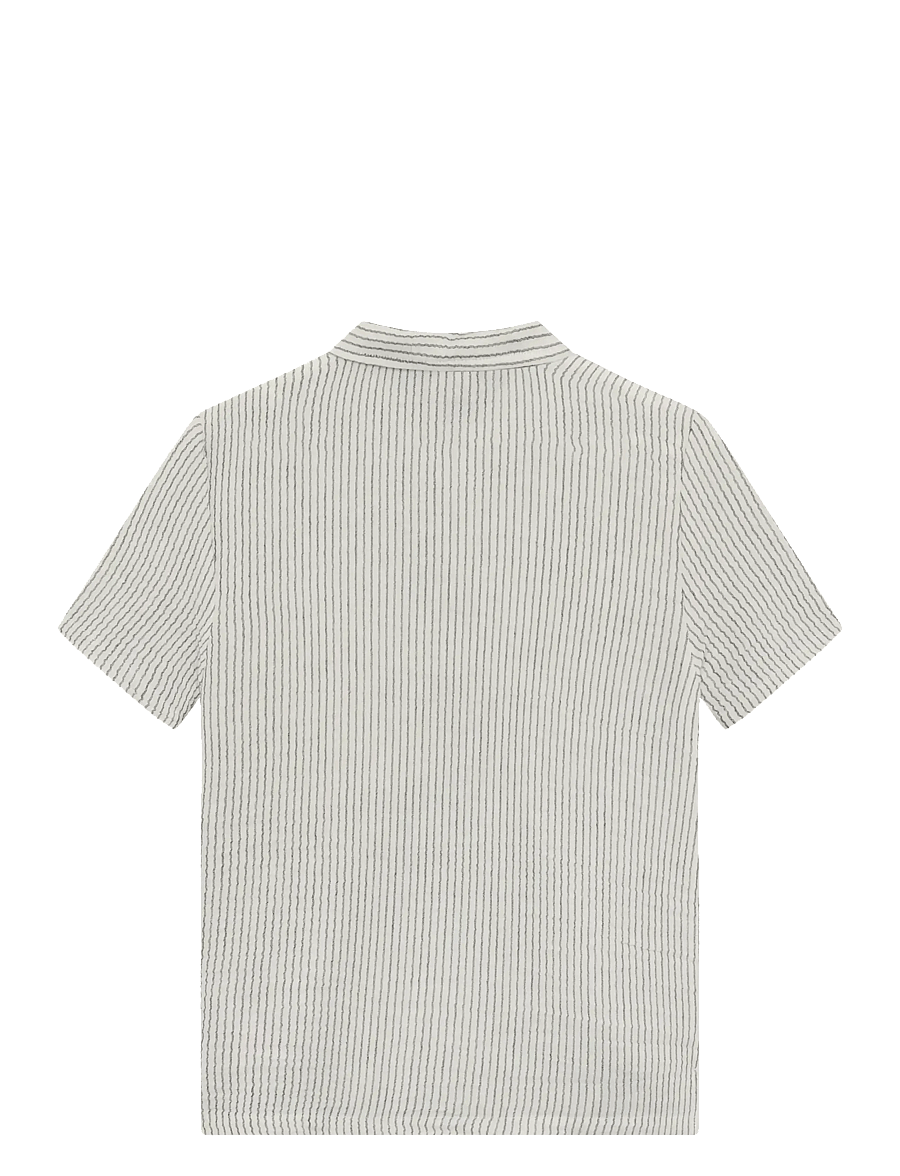 Minymo - Shirt SS Y/D - kurzärmelig - odyssey gray - 2