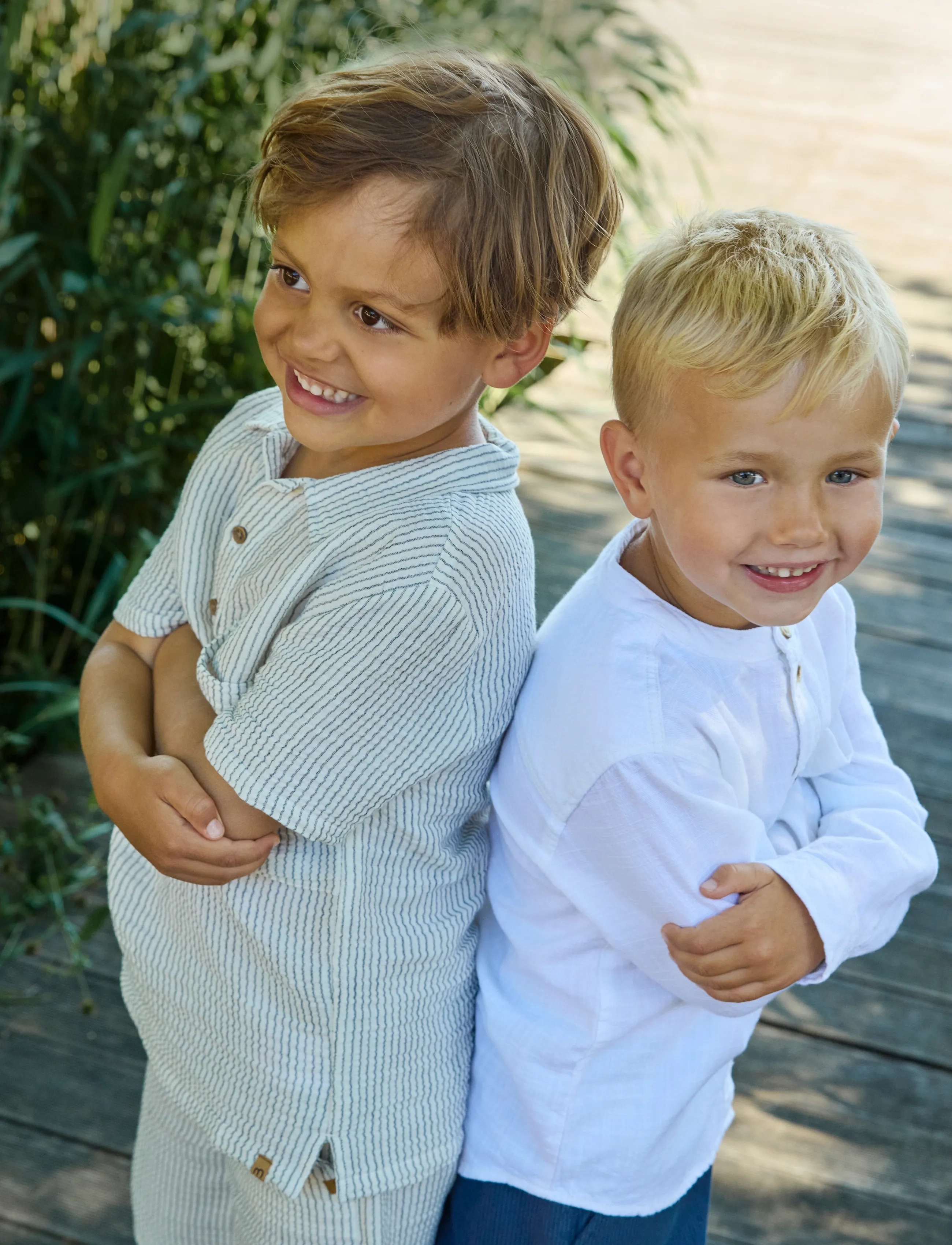 Minymo Shirt SS Y/D - Poloshirts - ODYSSEY GRAY / grey