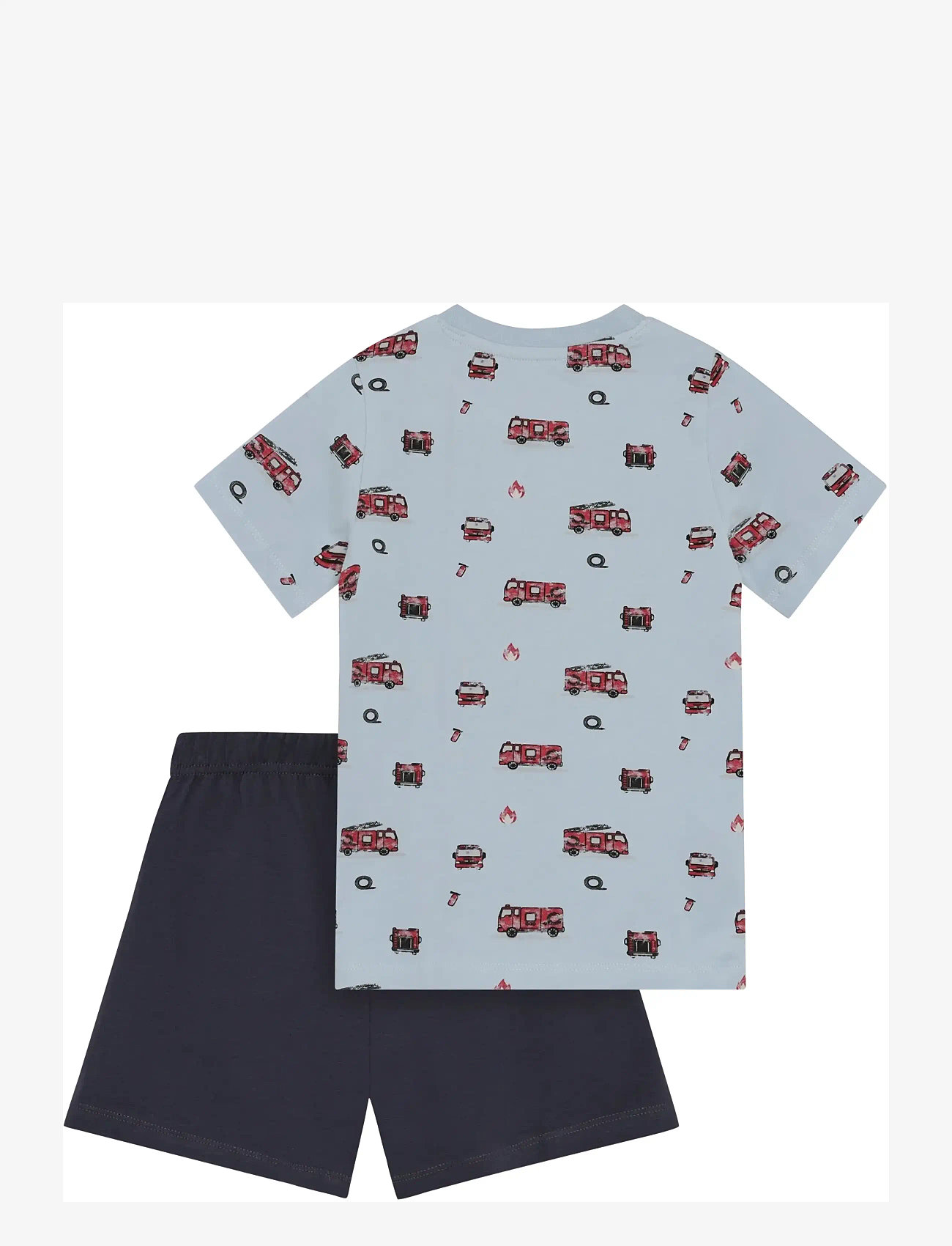 Minymo - T-shirt+Short Set AOP - komplekti ar t-kreklu ar īsām piedurknēm - niagara mist - 1