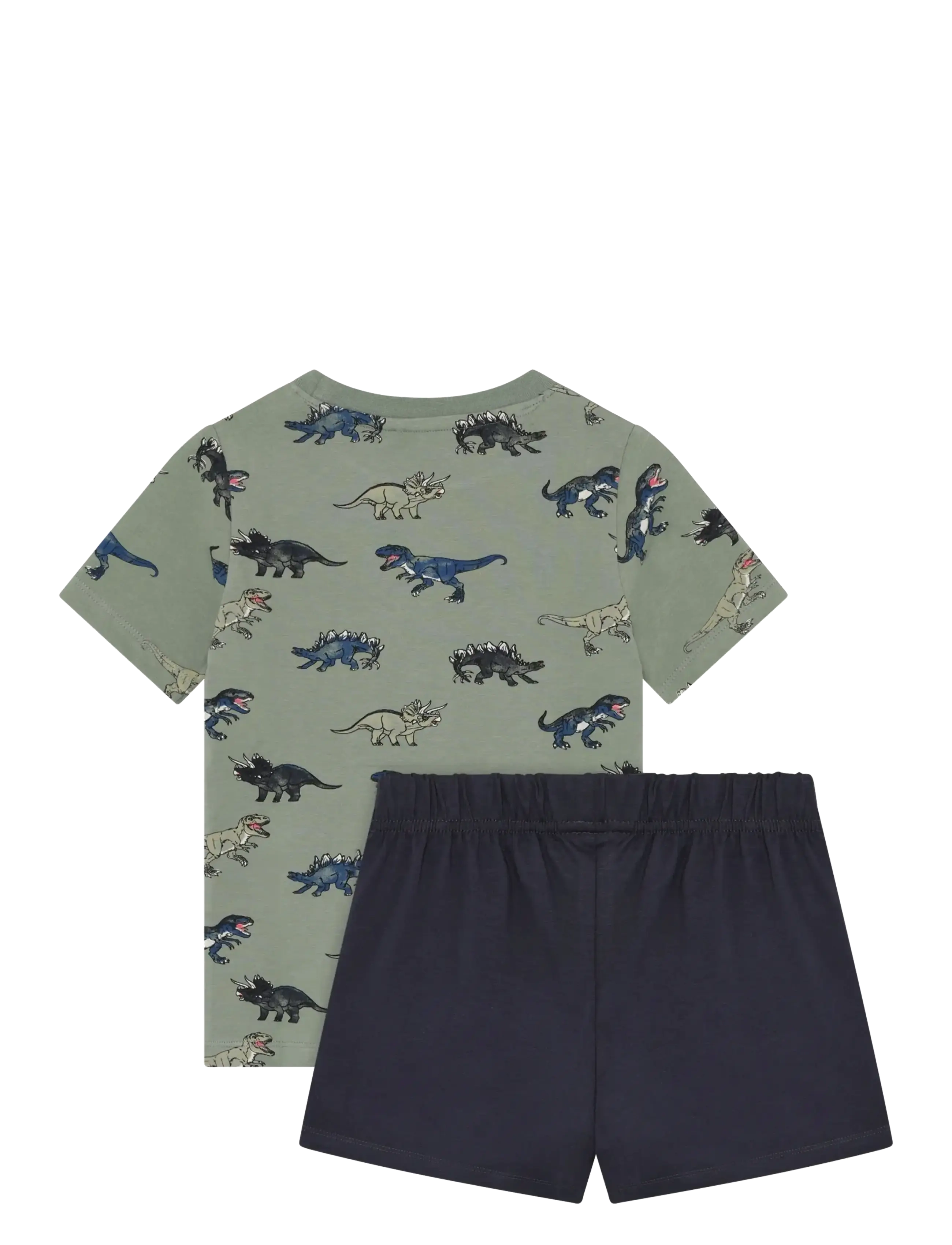 Minymo - T-shirt+Short Set AOP - lühikeste varrukatega t-särkide komplektid - lily pad - 1