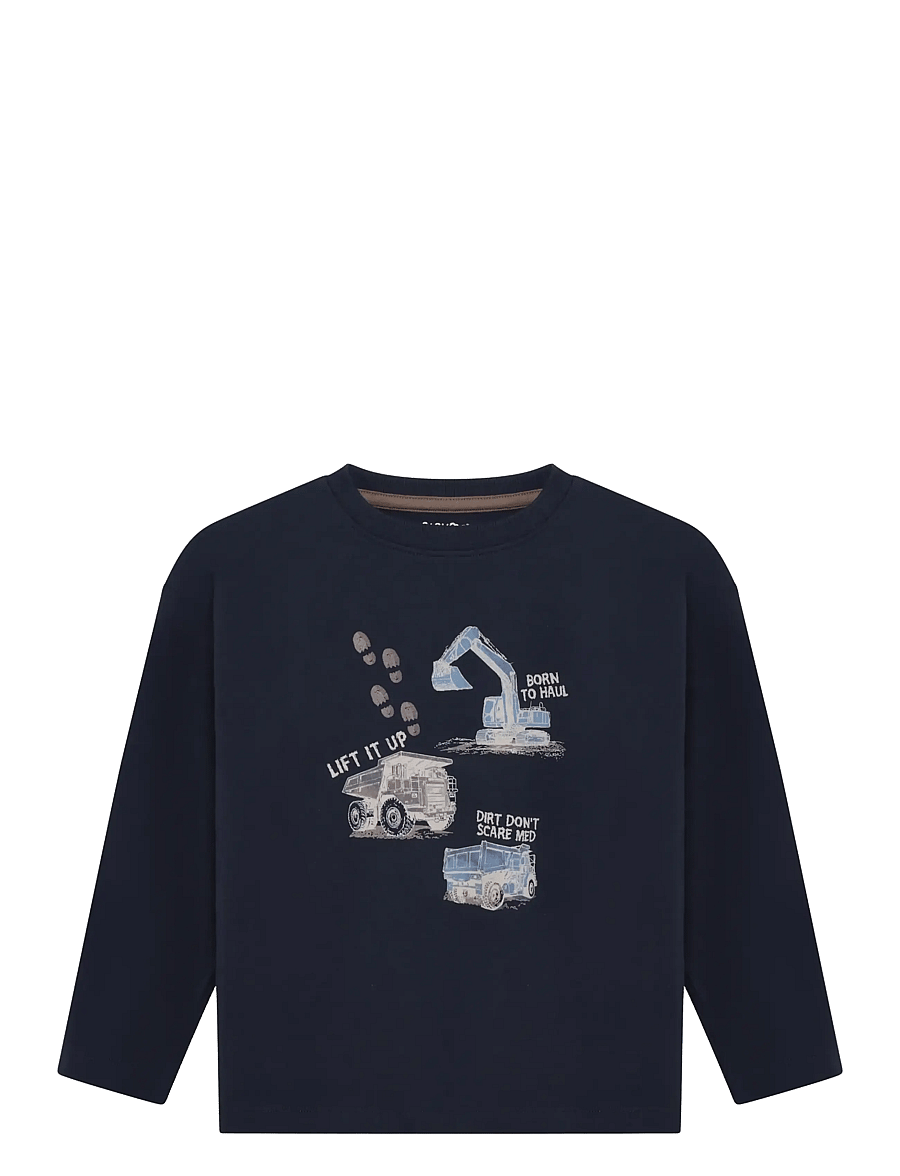 Minymo - T-shirt LS - pikkade varrukatega t-särgid - dark sapphire - 0