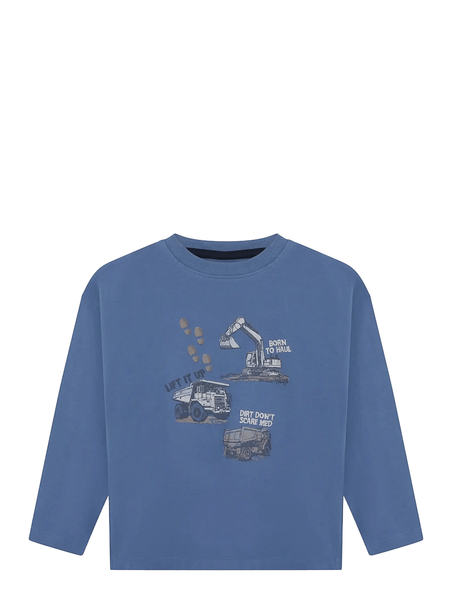 Minymo - T-shirt LS - langärmelig - moonlight blue - 1