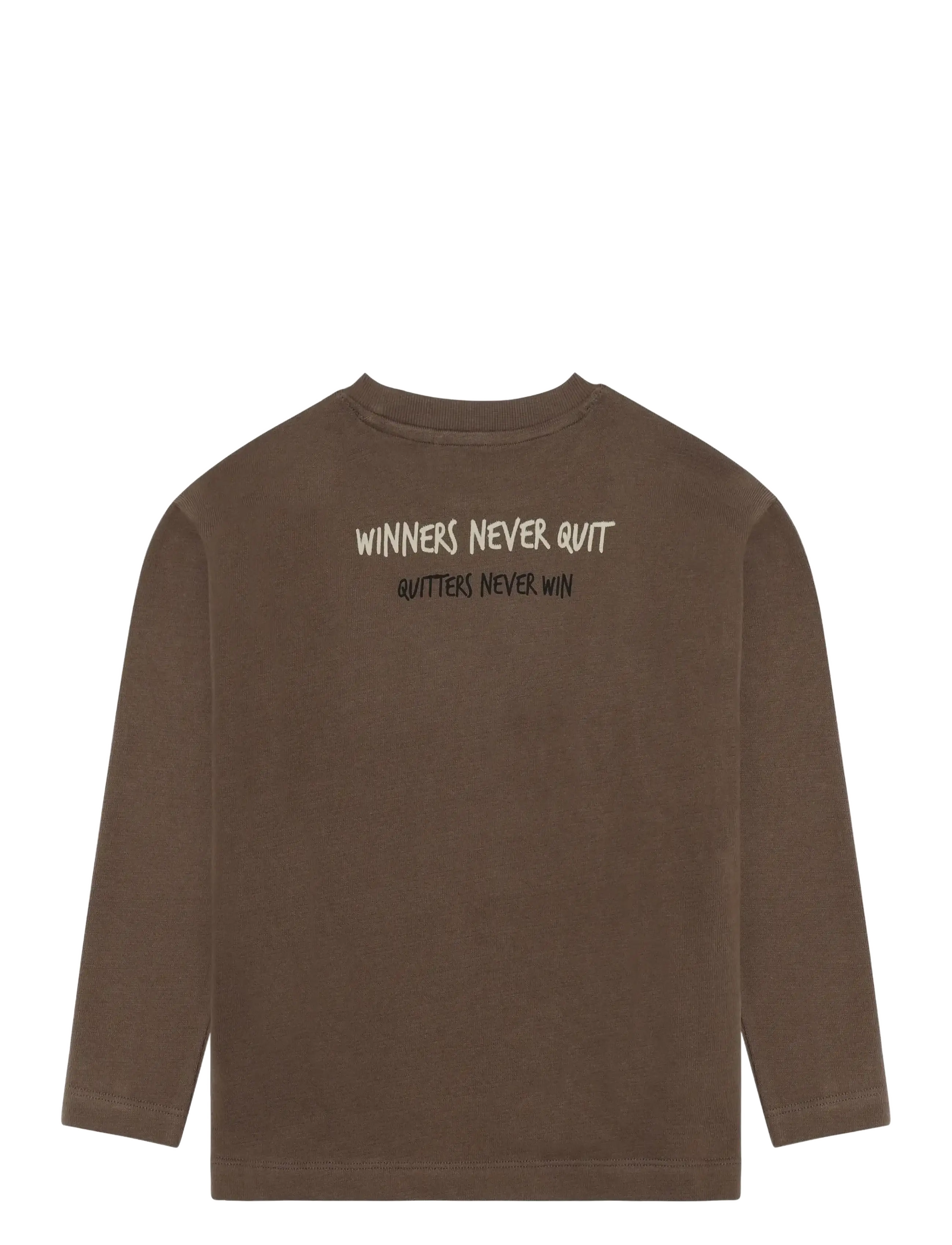 Minymo - T-shirt LS - langærmede t-shirts - chocolate chip - 2