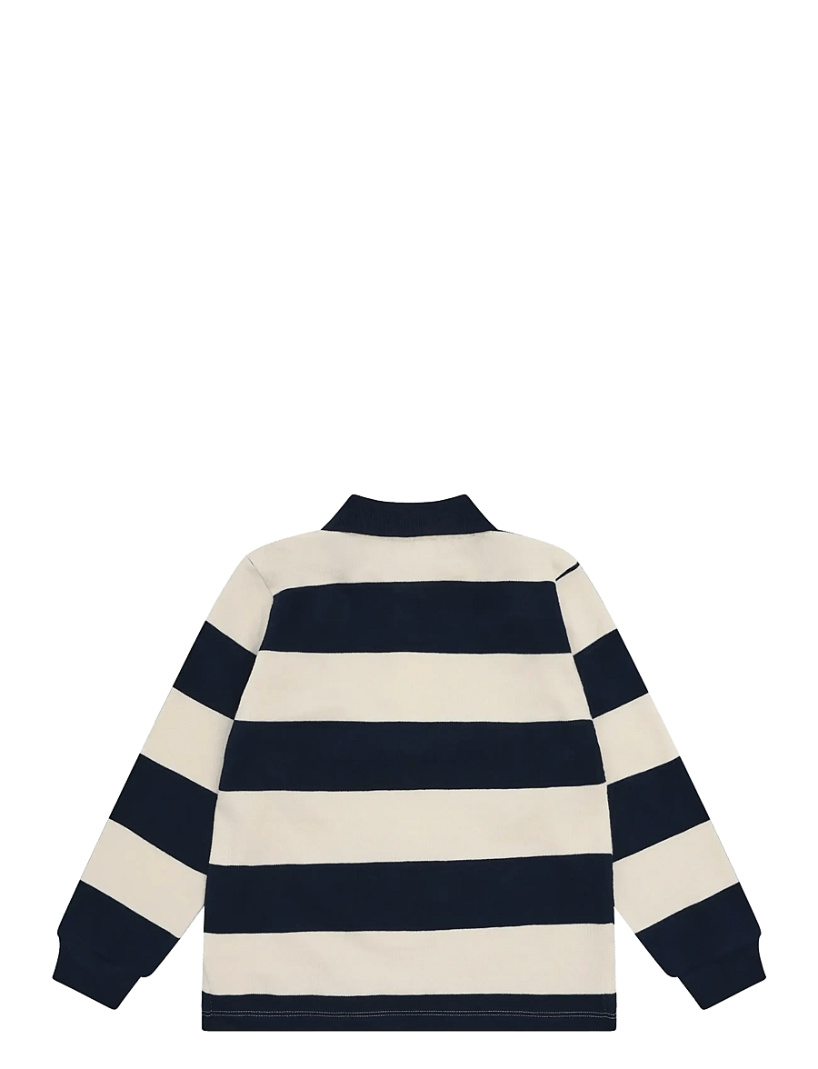 Minymo - Polo T-shirt LS Y/D - lange mouwen poloshirt - dark sapphire - 1