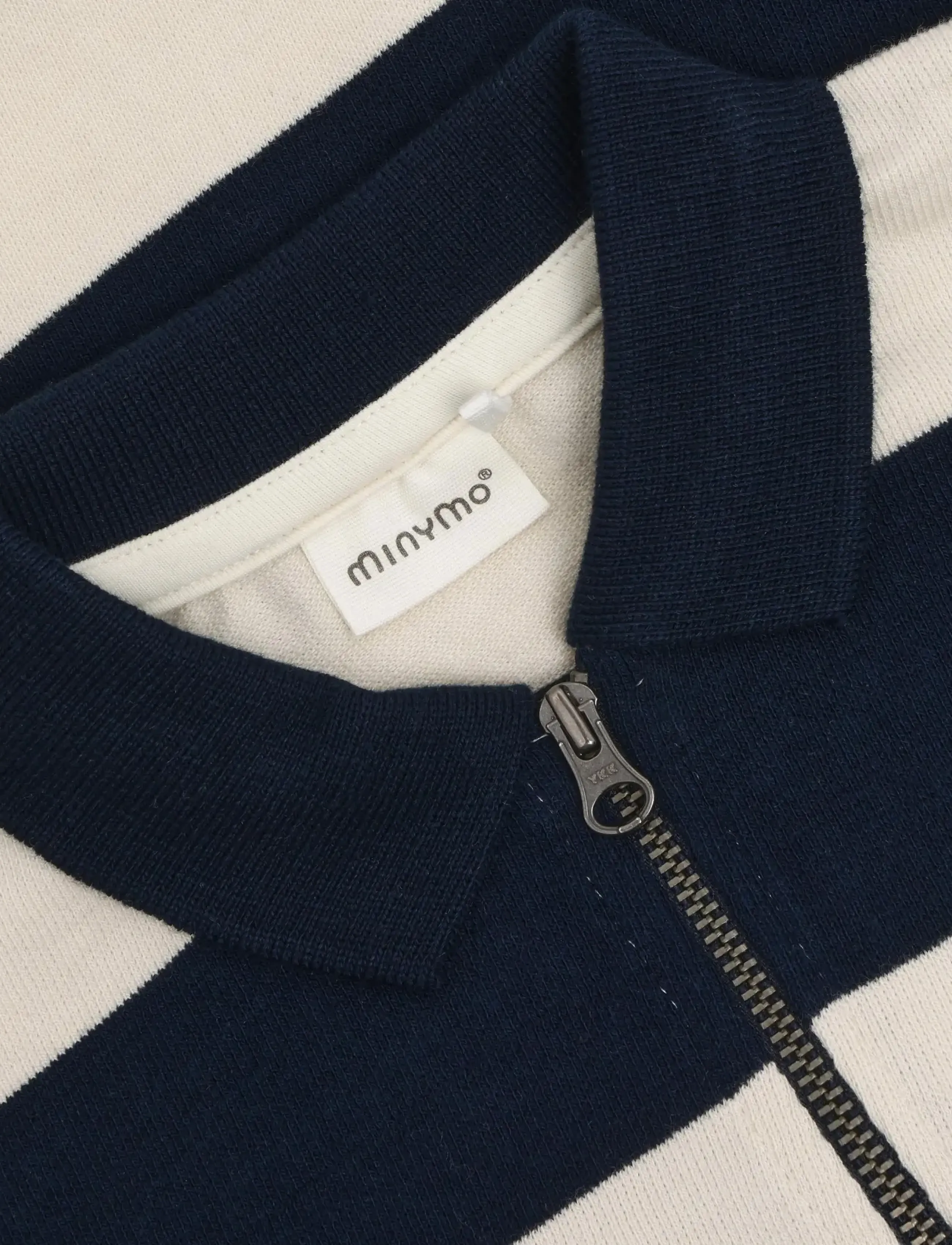 Minymo - Polo T-shirt LS Y/D - dark sapphire - 2