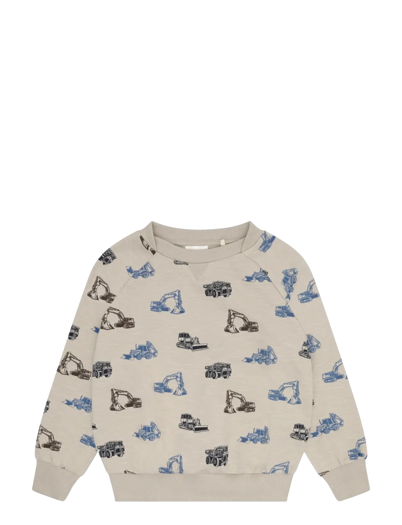 Minymo Sweatshirt LS AOP - Minymo - FEATHER GRAY / grey