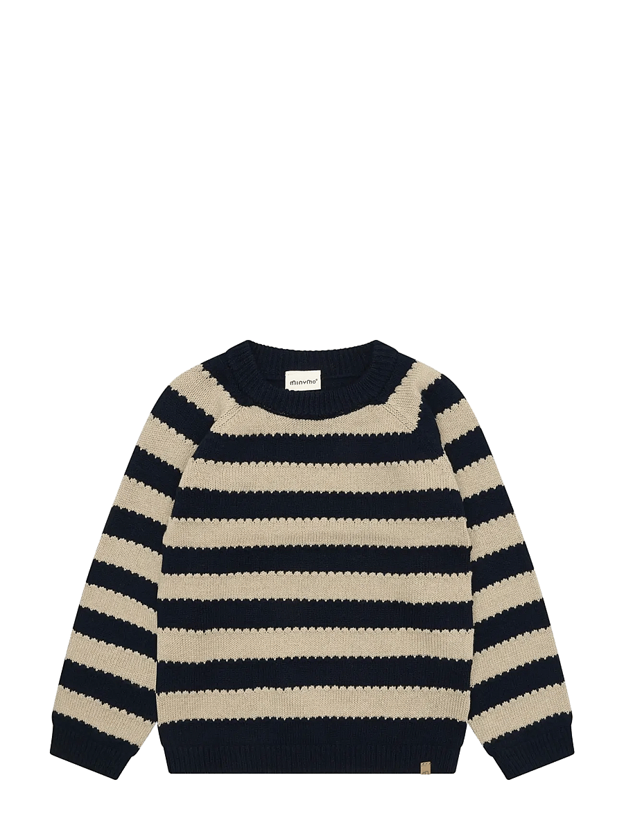 Minymo - Pullover LS Knit - pullover - dark sapphire - 0