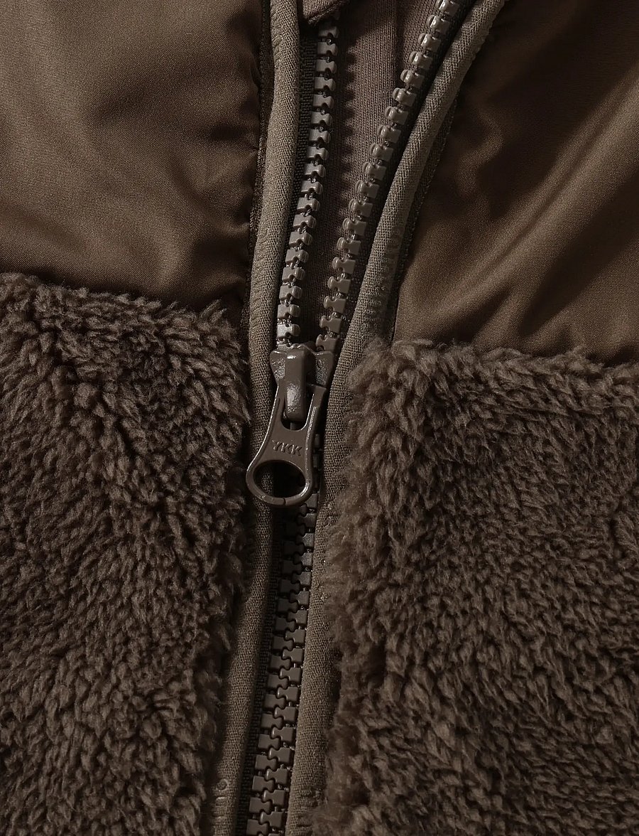 Minymo - Vest Teddy w. Lining - osta vanuse järgi - chocolate chip - 3