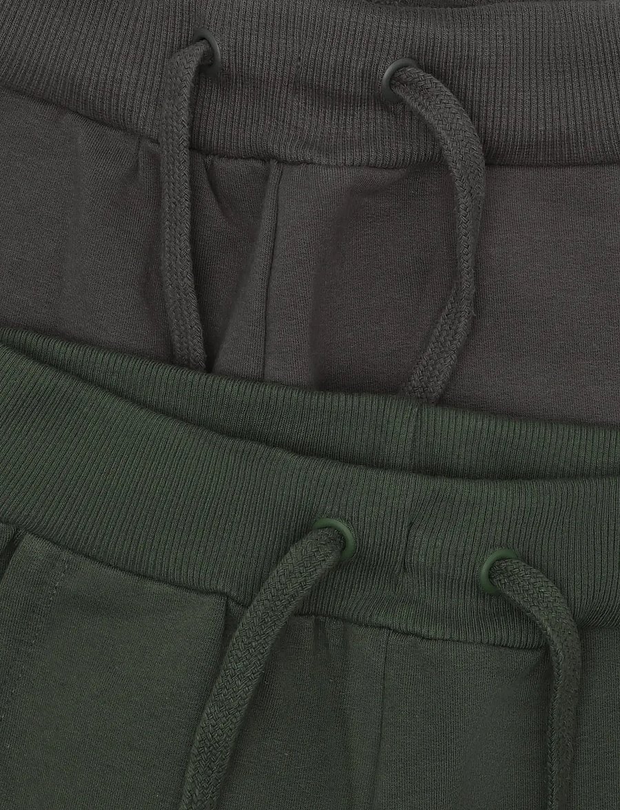 Minymo - Pants Sweat 2-Pack - hosen-multipack - beetle - 4