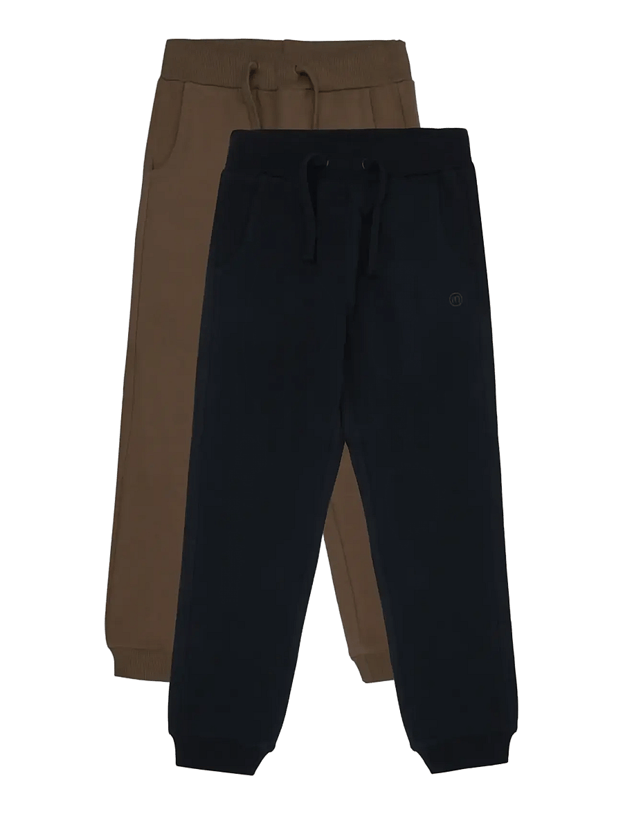 Minymo - Pants Sweat 2-Pack - hosen-multipack - dark sapphire - 0