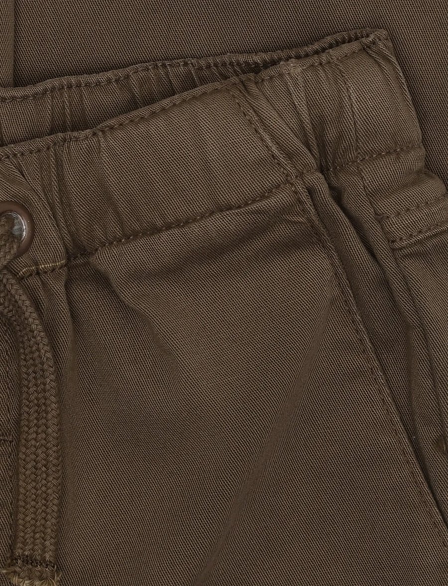 Minymo - Pants Twill - chinos - chocolate chip - 3