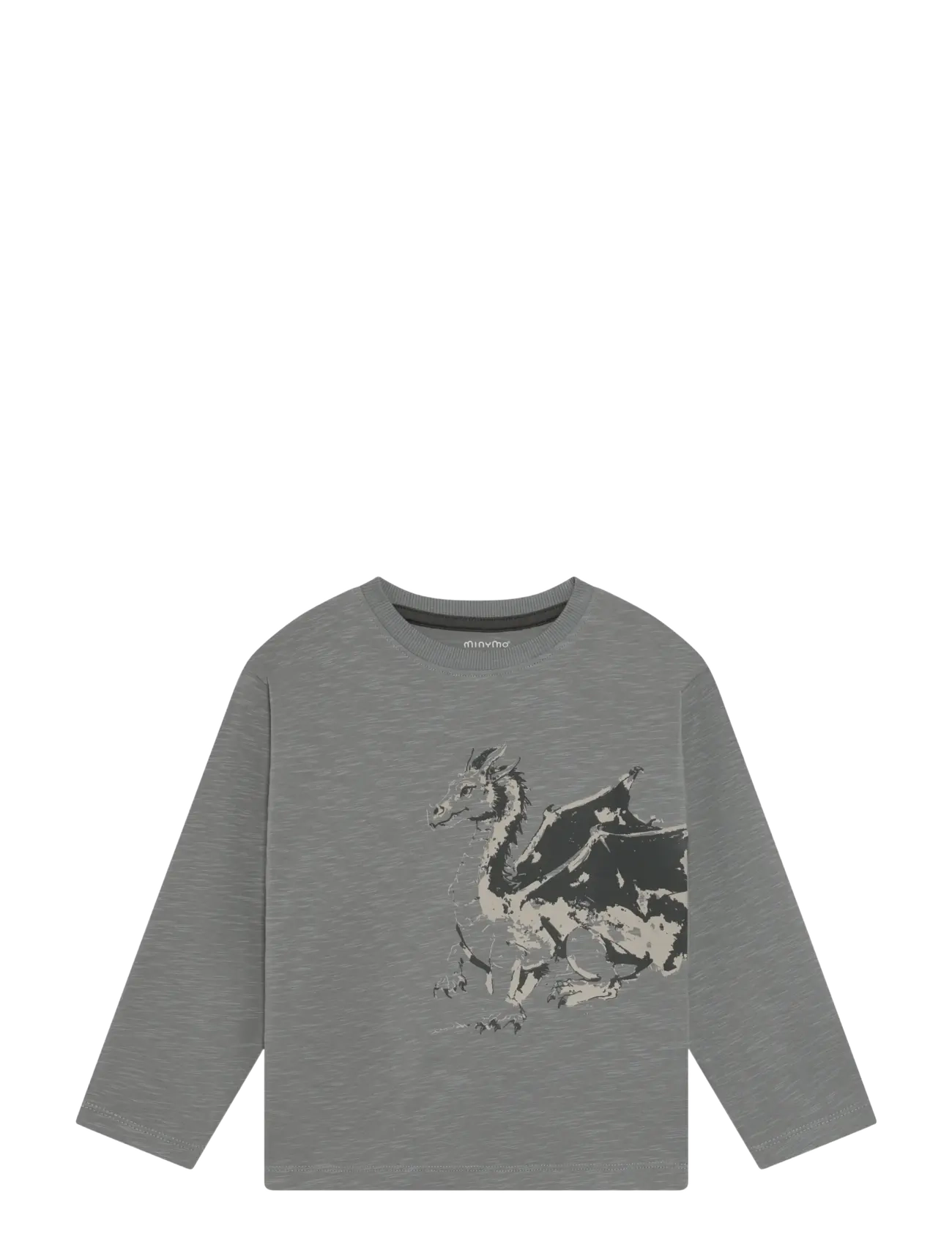 Minymo T-shirt LS - Minymo - PROFILE GRAY / grey