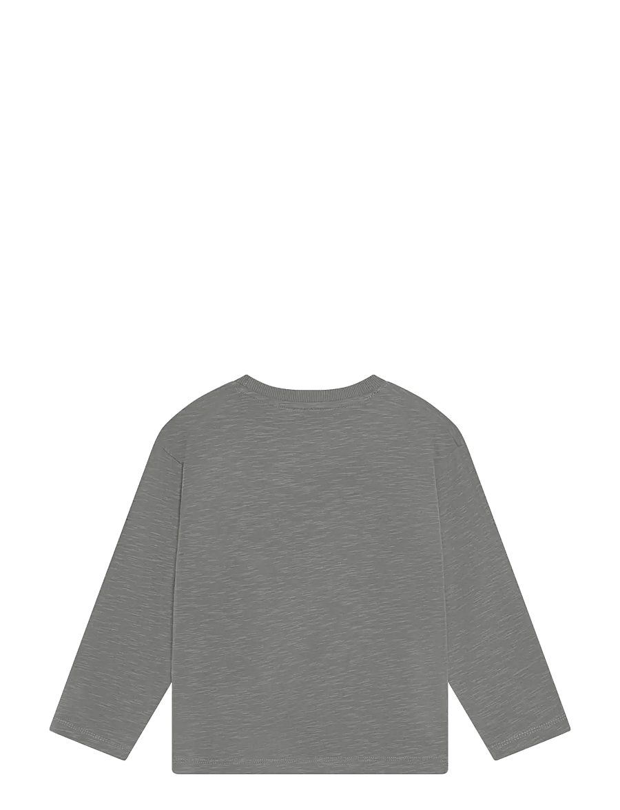 Minymo - T-shirt LS - langärmelig - profile gray - 1
