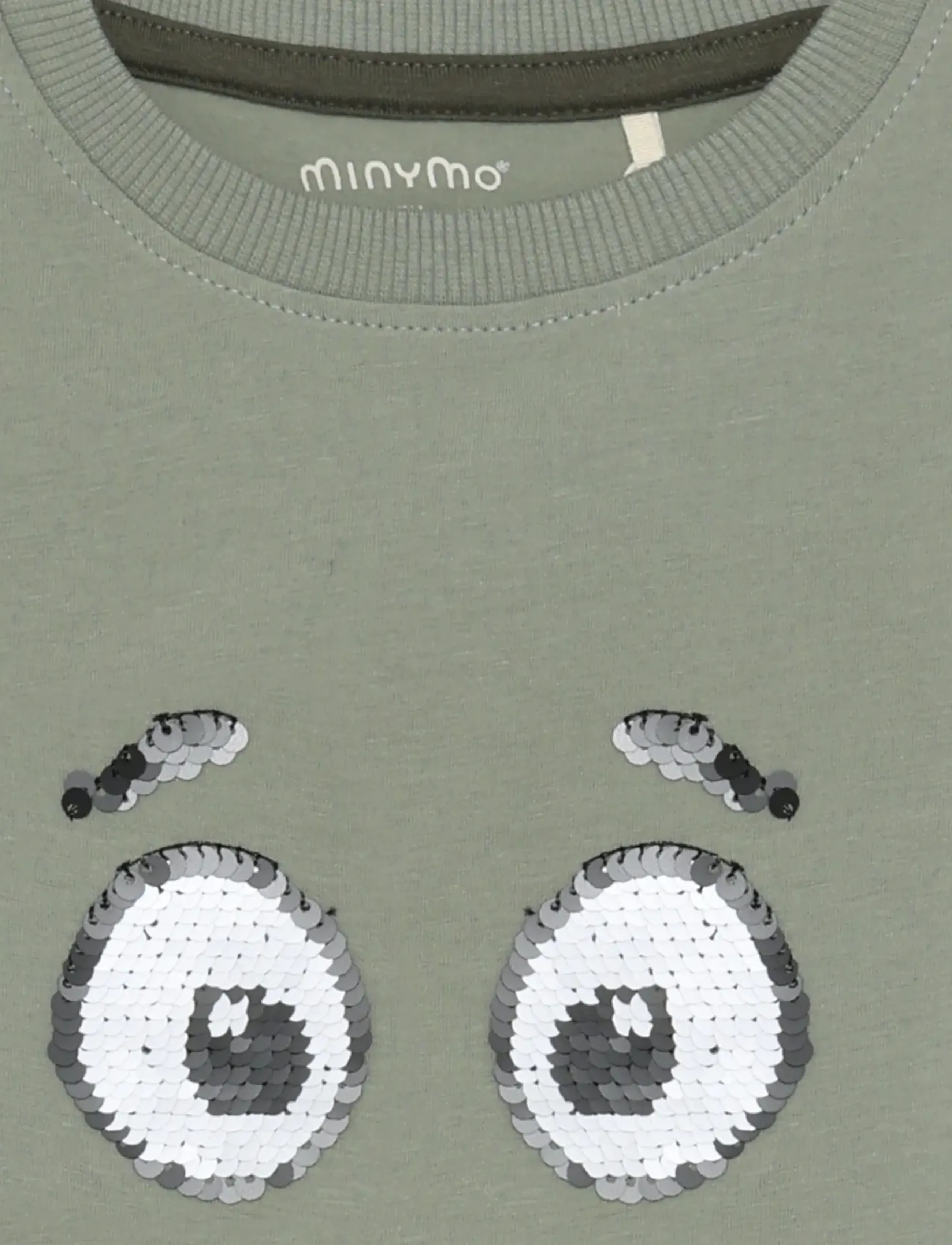 Minymo - T-shirt LS - shadow - 3