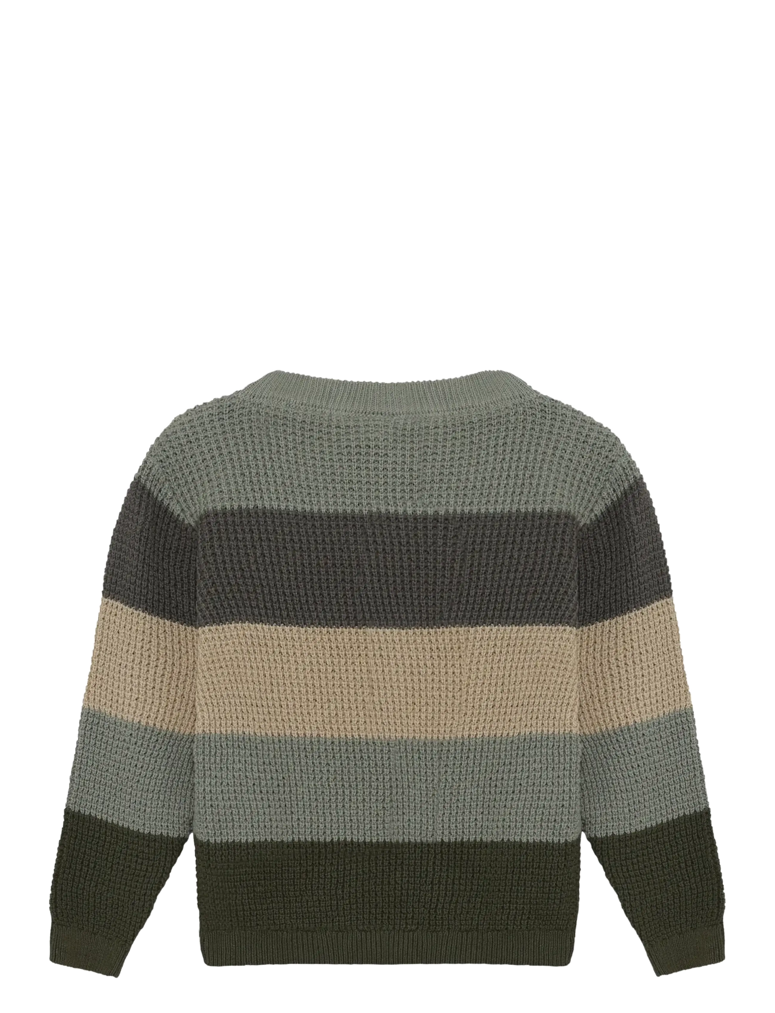 Minymo - Pullover LS Knit - pullover - beetle - 1