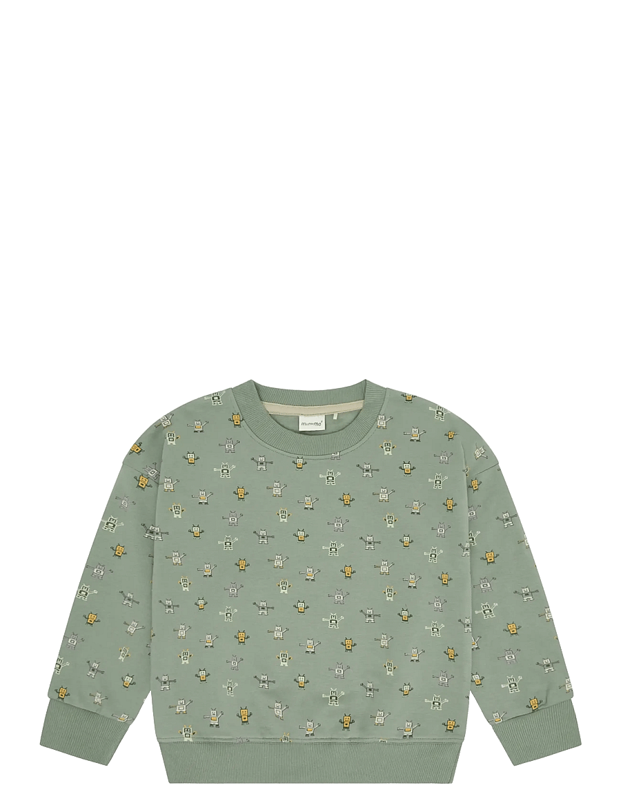 Minymo - Sweatshirt LS AOP - pullover - shadow - 0