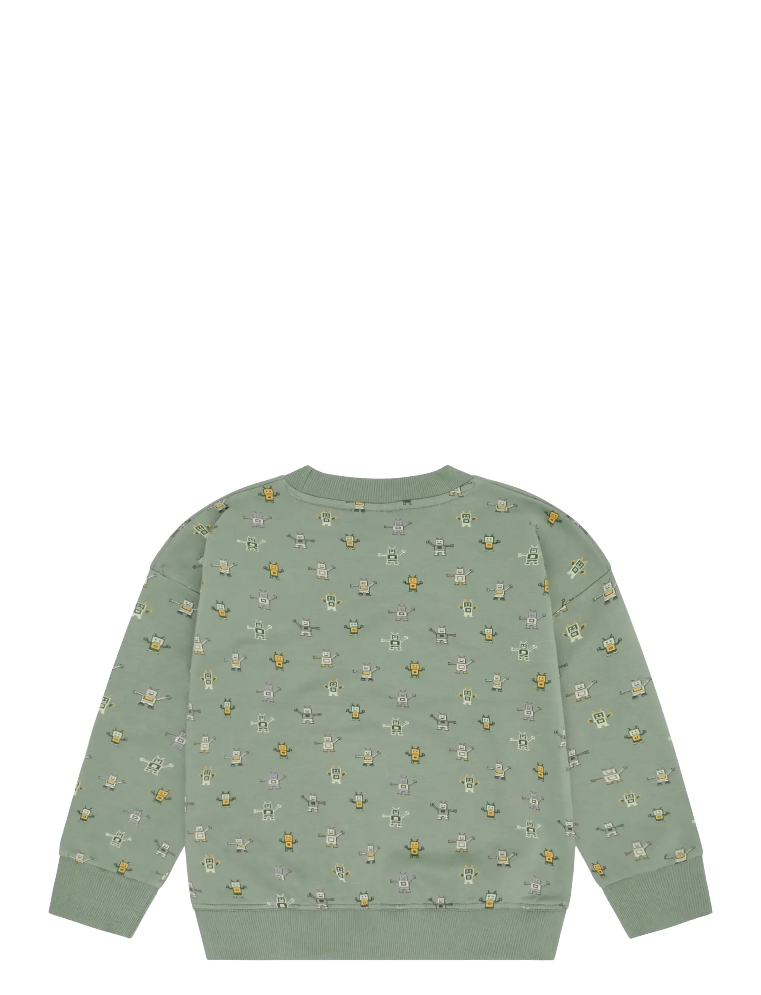 Minymo - Sweatshirt LS AOP - shadow - 1