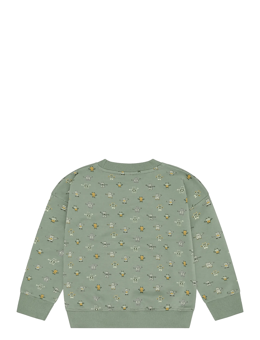 Minymo - Sweatshirt LS AOP - pullover - shadow - 1