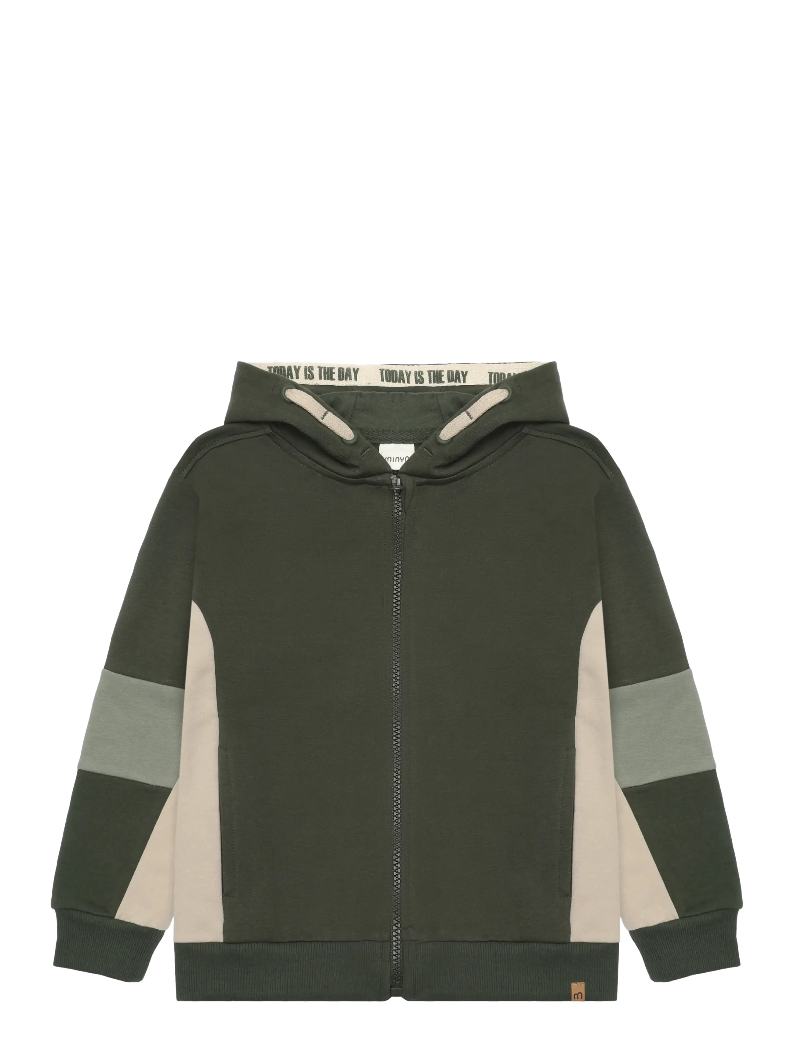 Minymo Cardigan LS - Light jackets - BEETLE / green
