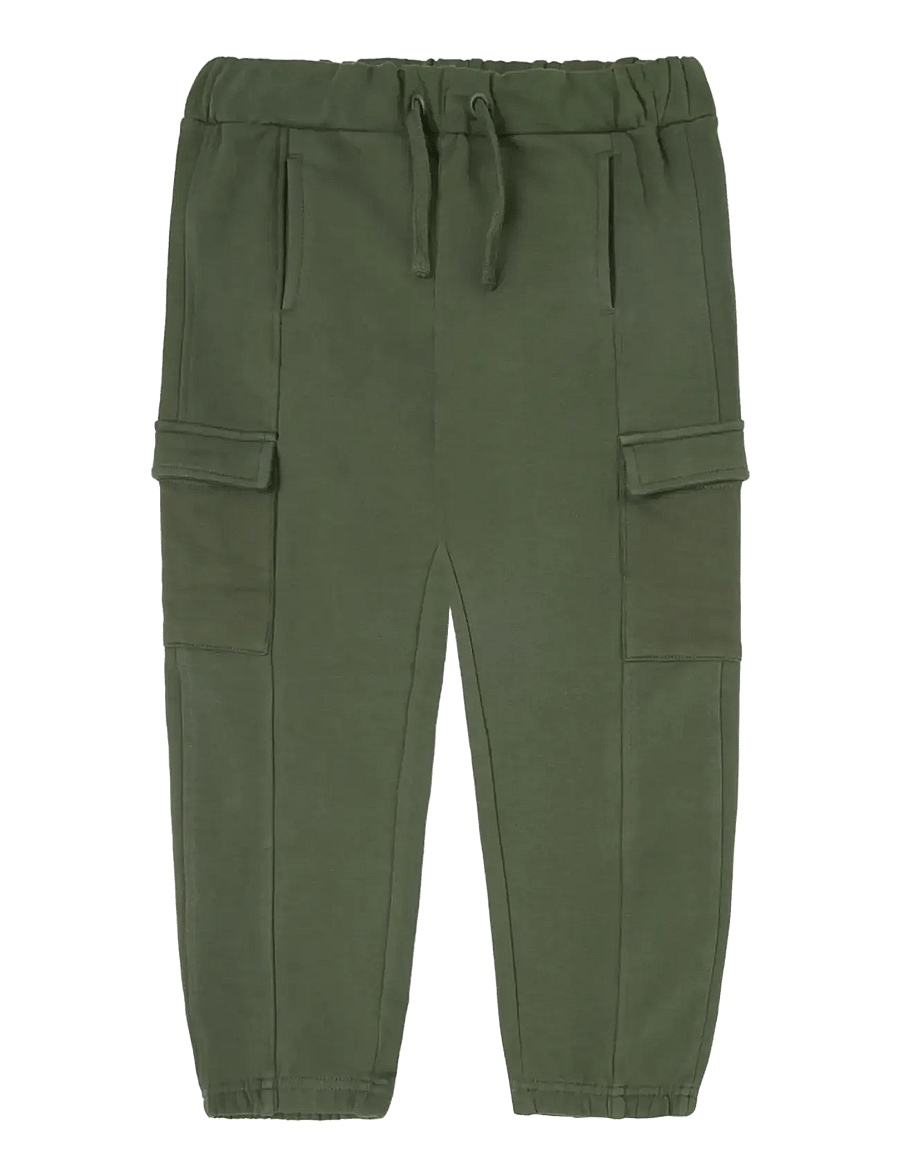 Minymo - Pants Sweat - dressipüksid - beetle - 0