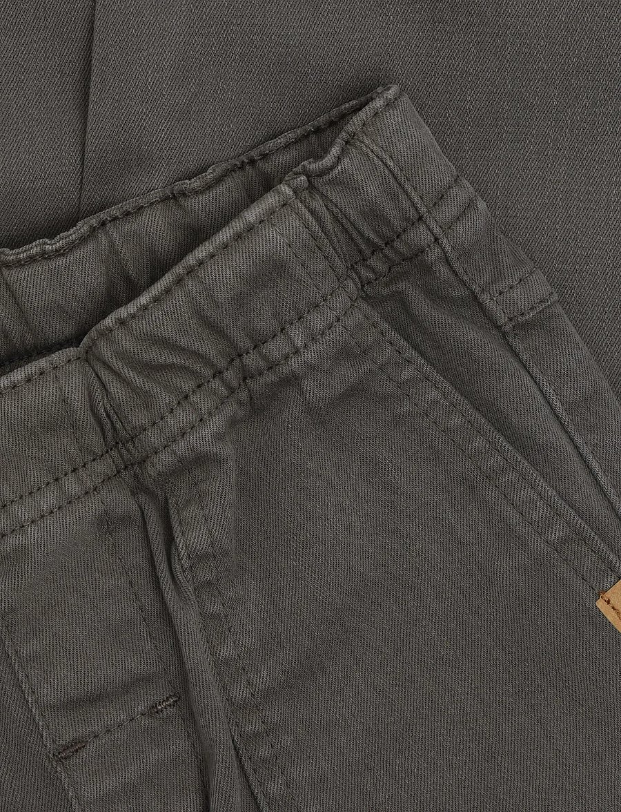 Minymo - Pants - cargohosen - feather gray - 4