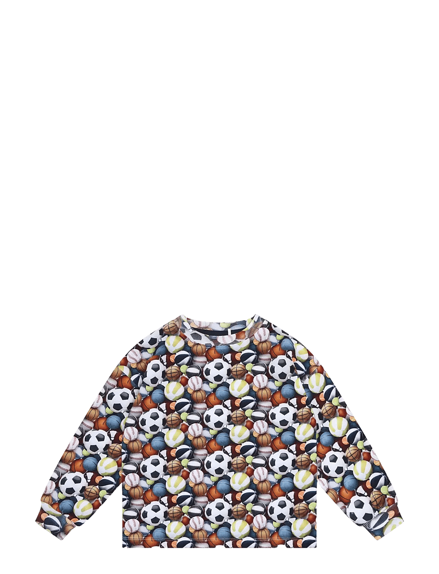Minymo - T-shirt LS AOP - sportoberteile - moonlight blue - 1