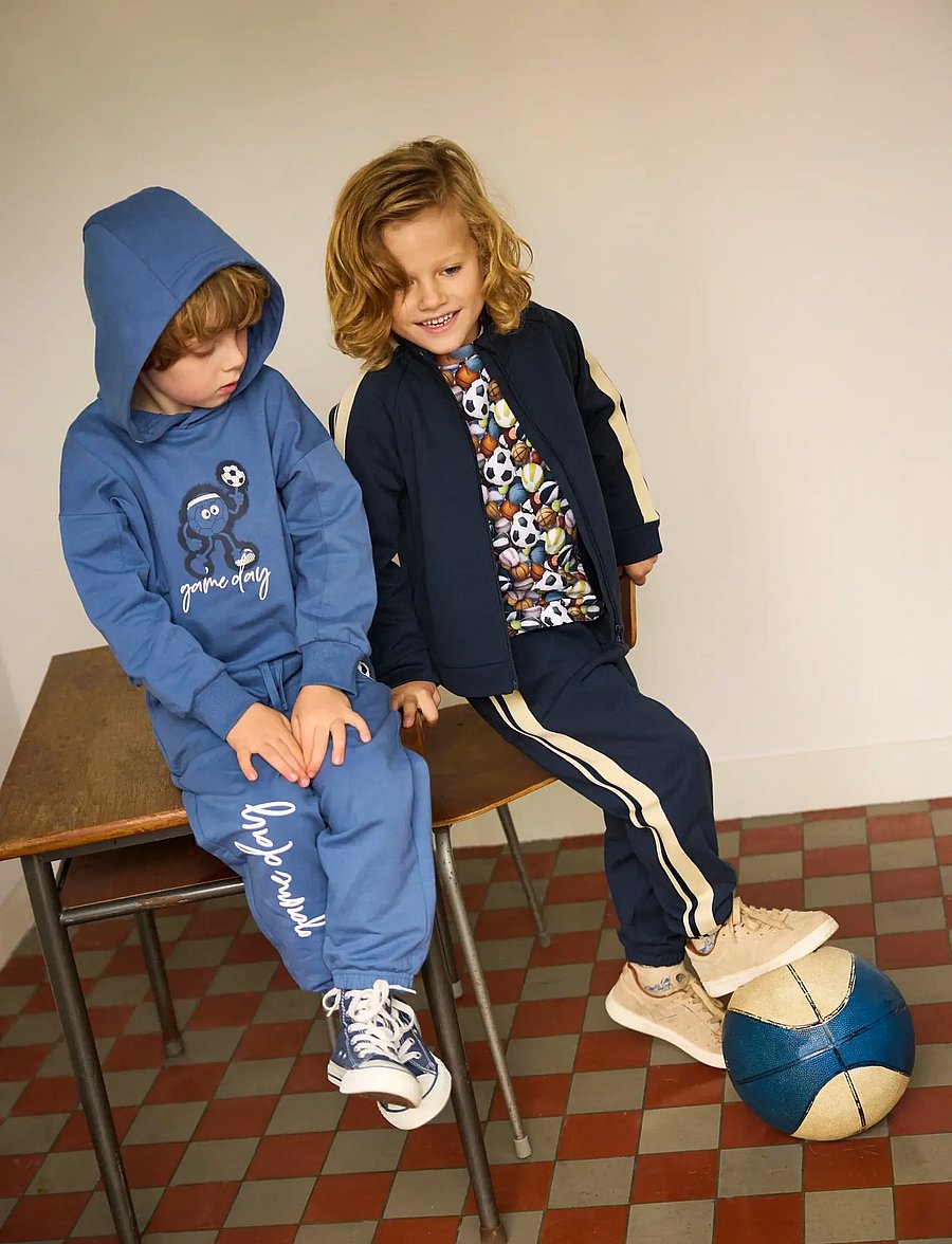 Minymo - Sweatshirt LS - kapuutsiga pusad - moonlight blue - 0