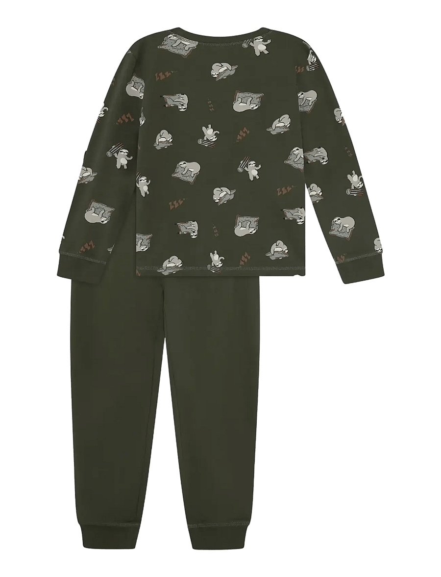 Minymo - Pyjamas LS Set AOP - pyjamasset - beetle - 2