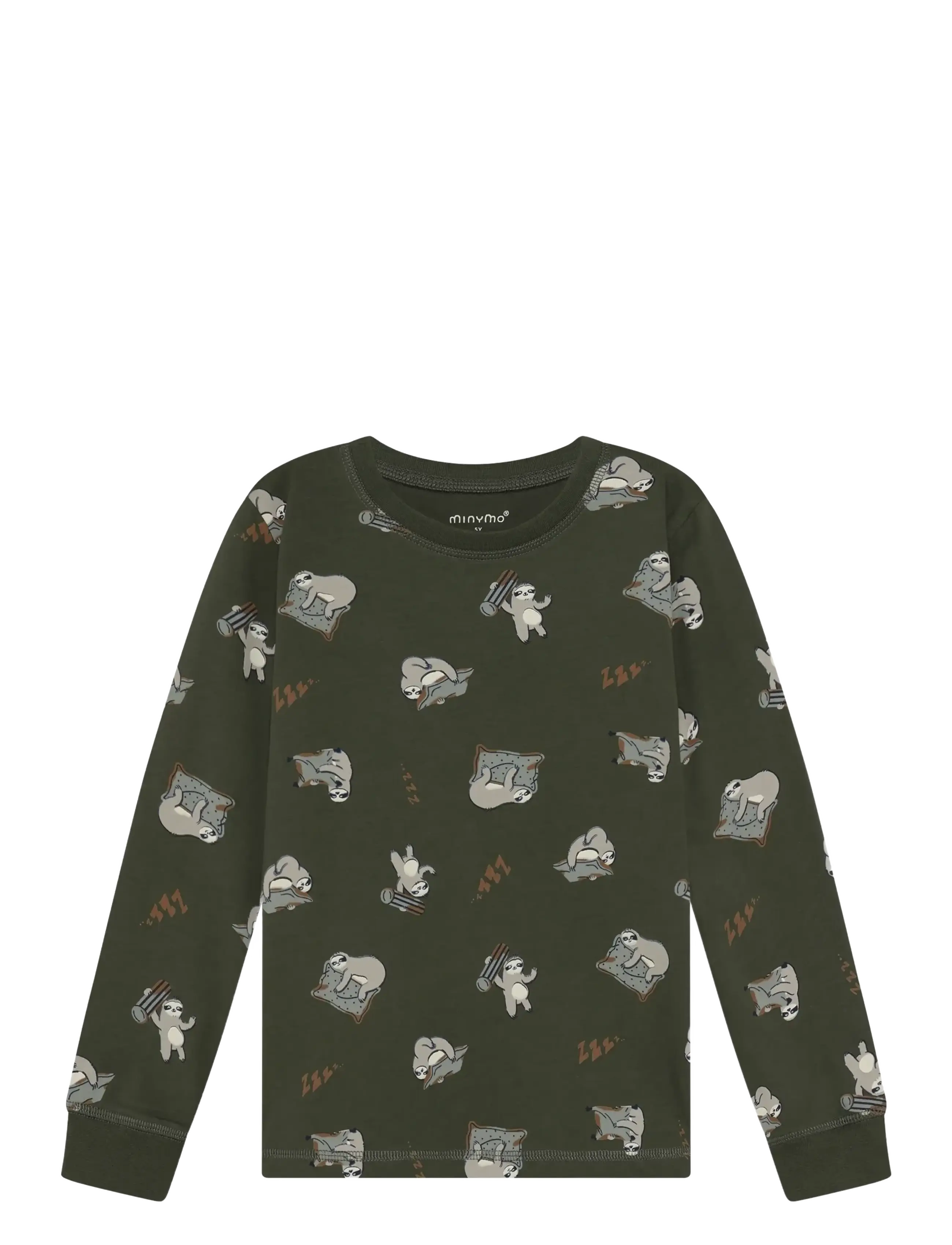 Minymo - Pyjamas LS Set AOP - beetle - 3