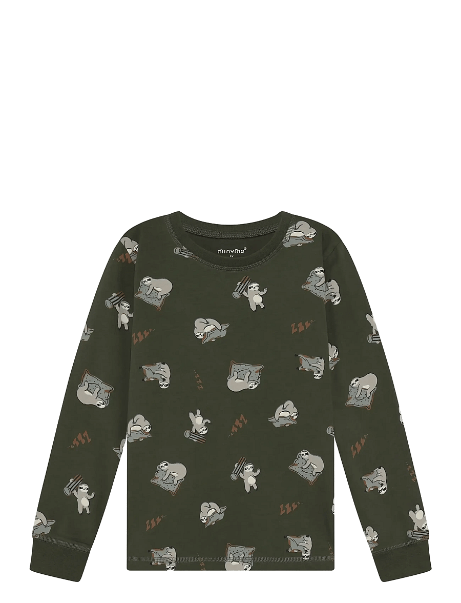 Minymo - Pyjamas LS Set AOP - pyjamasset - beetle - 3