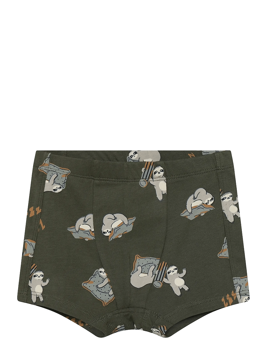 Minymo - Boxers 3-Pack AOP - kalsonger - beetle - 3