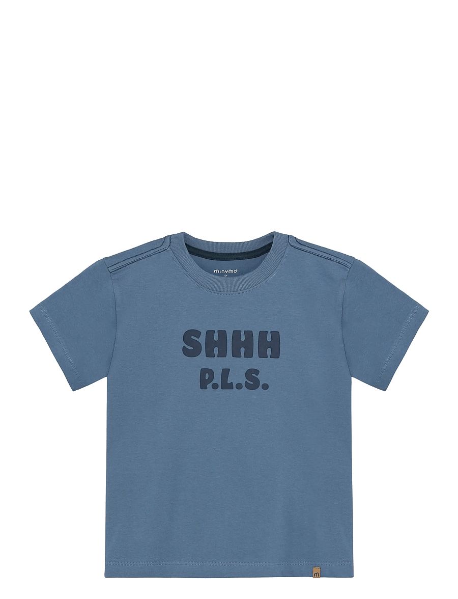 Minymo - T-shirt SS - kurzärmelige - bluefin - 0