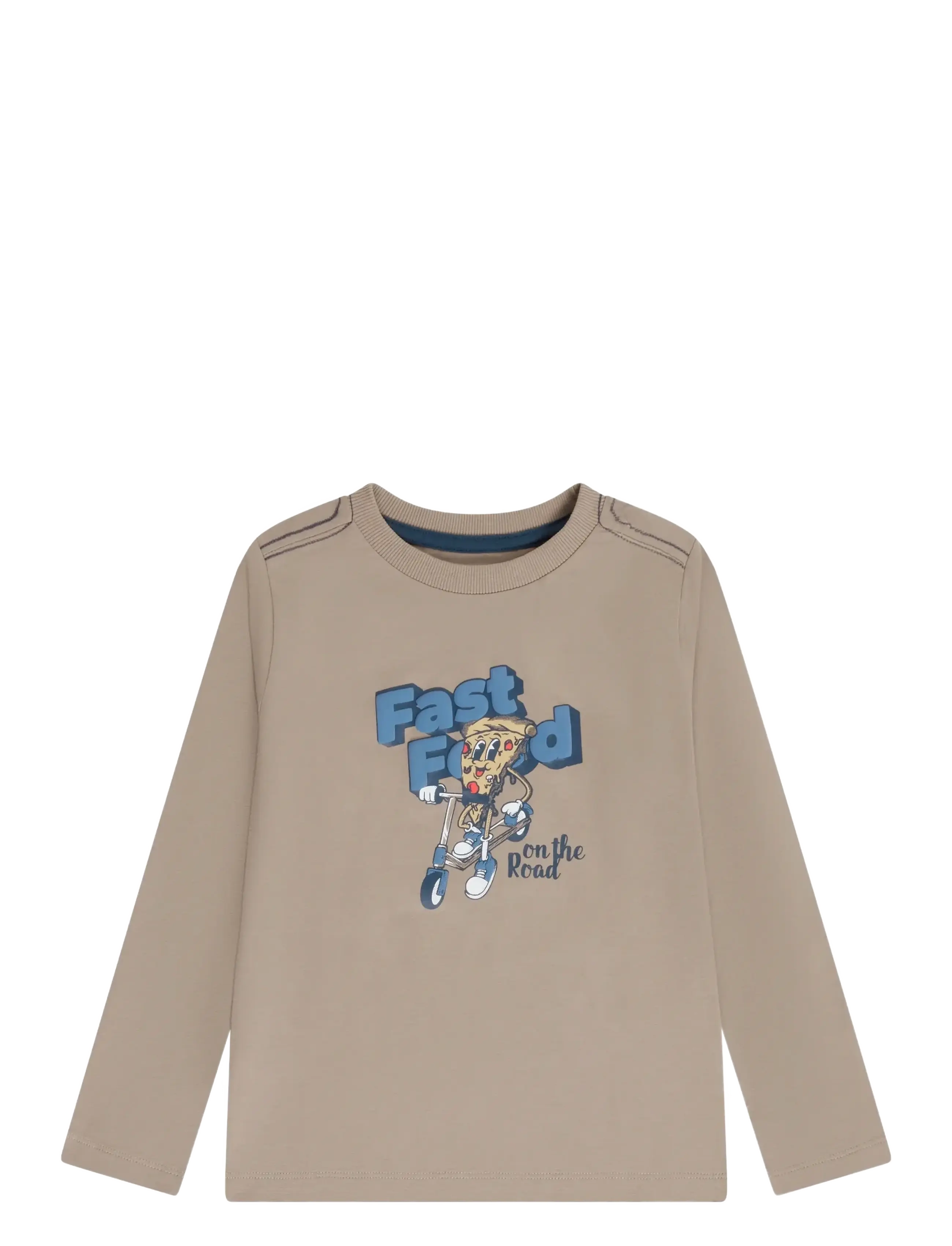 Minymo T-shirt LS - Minymo - FUNGI / beige