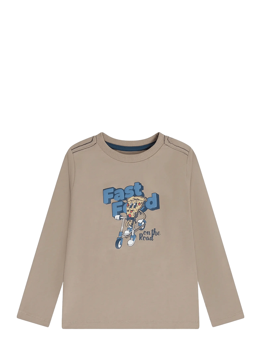 Minymo - T-shirt LS - langärmelig - fungi - 1