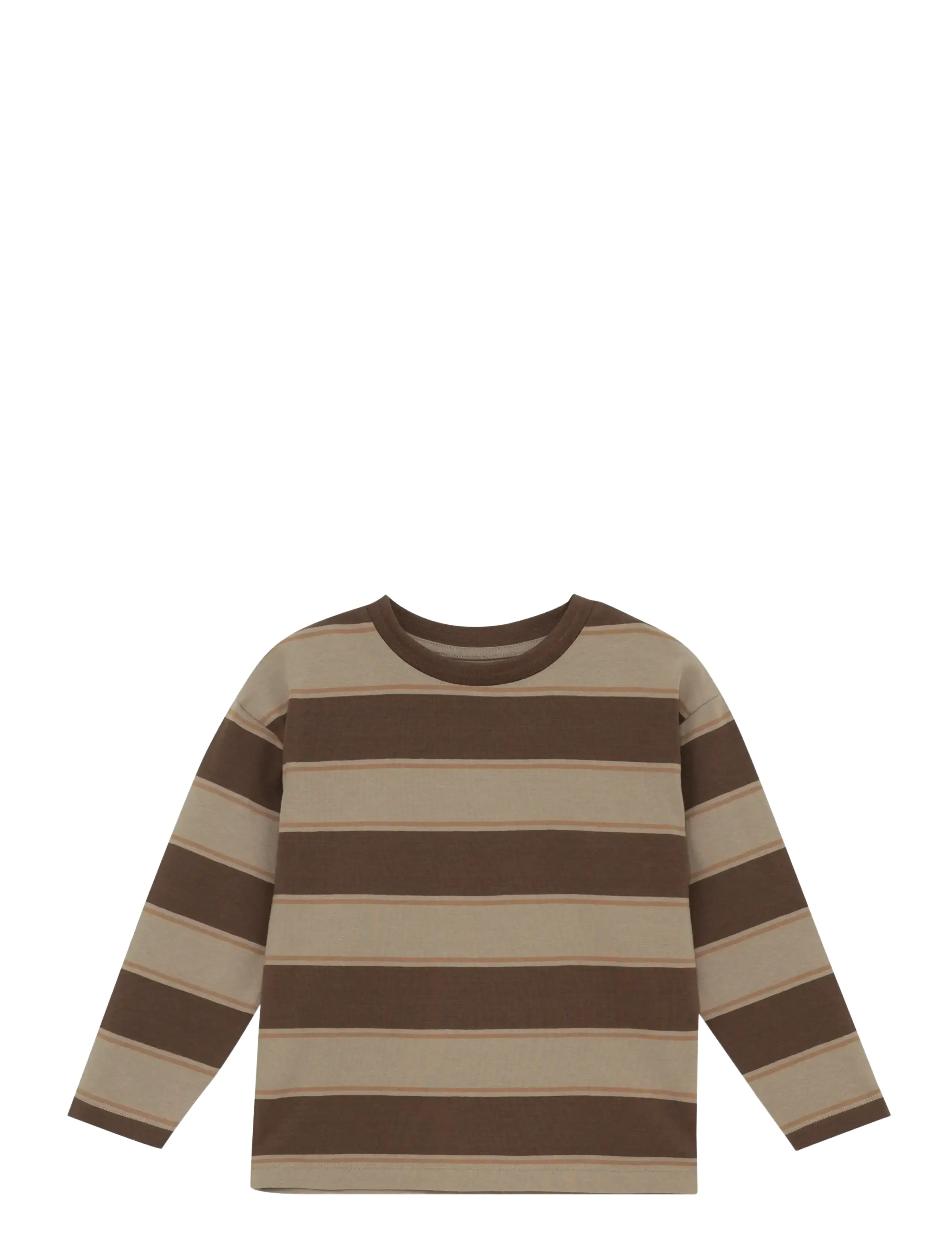 Minymo T-shirt LS Y/D - Teismelised 140-176 - BRACKEN / brown