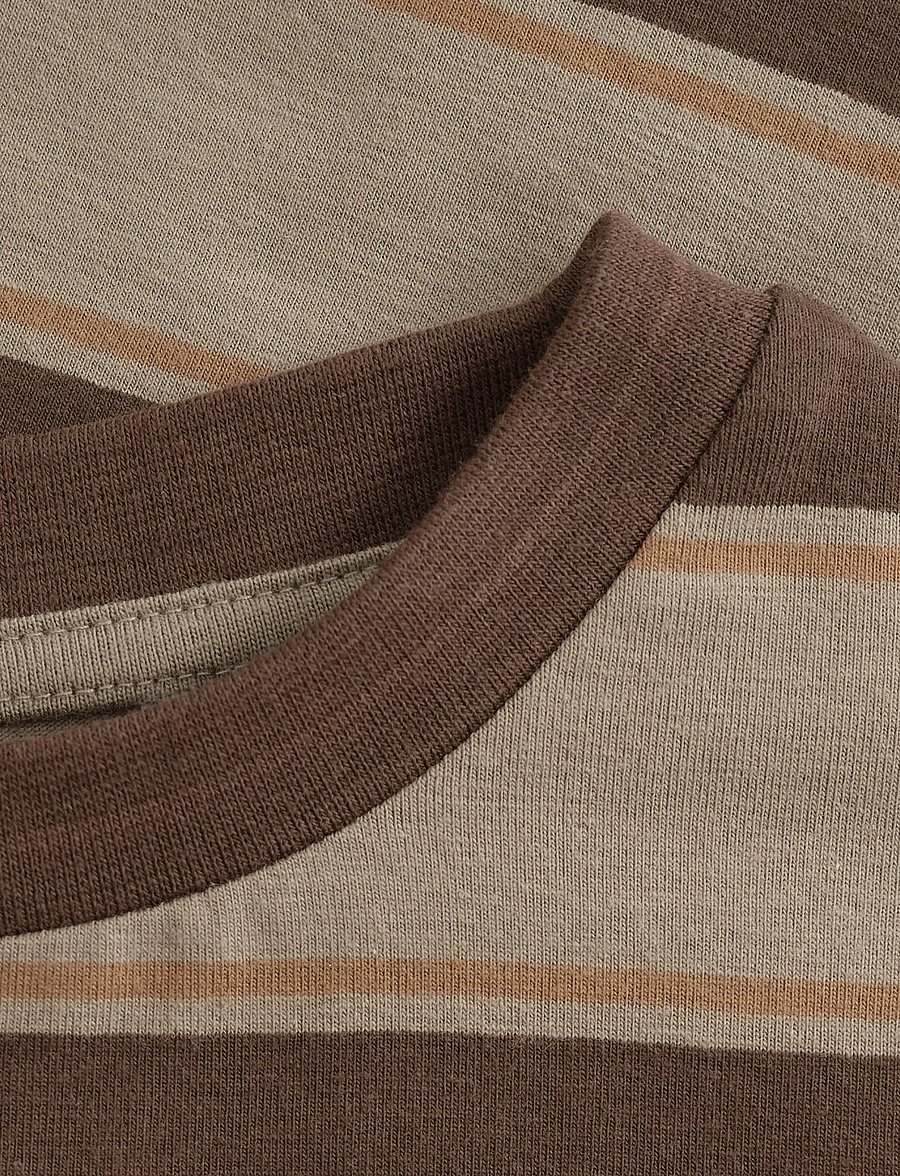 Minymo - T-shirt LS Y/D - långärmade t-shirts - bracken - 2