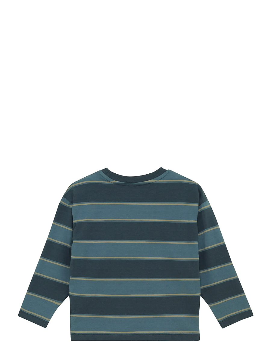 Minymo - T-shirt LS Y/D - långärmade t-shirts - midnight navy - 1